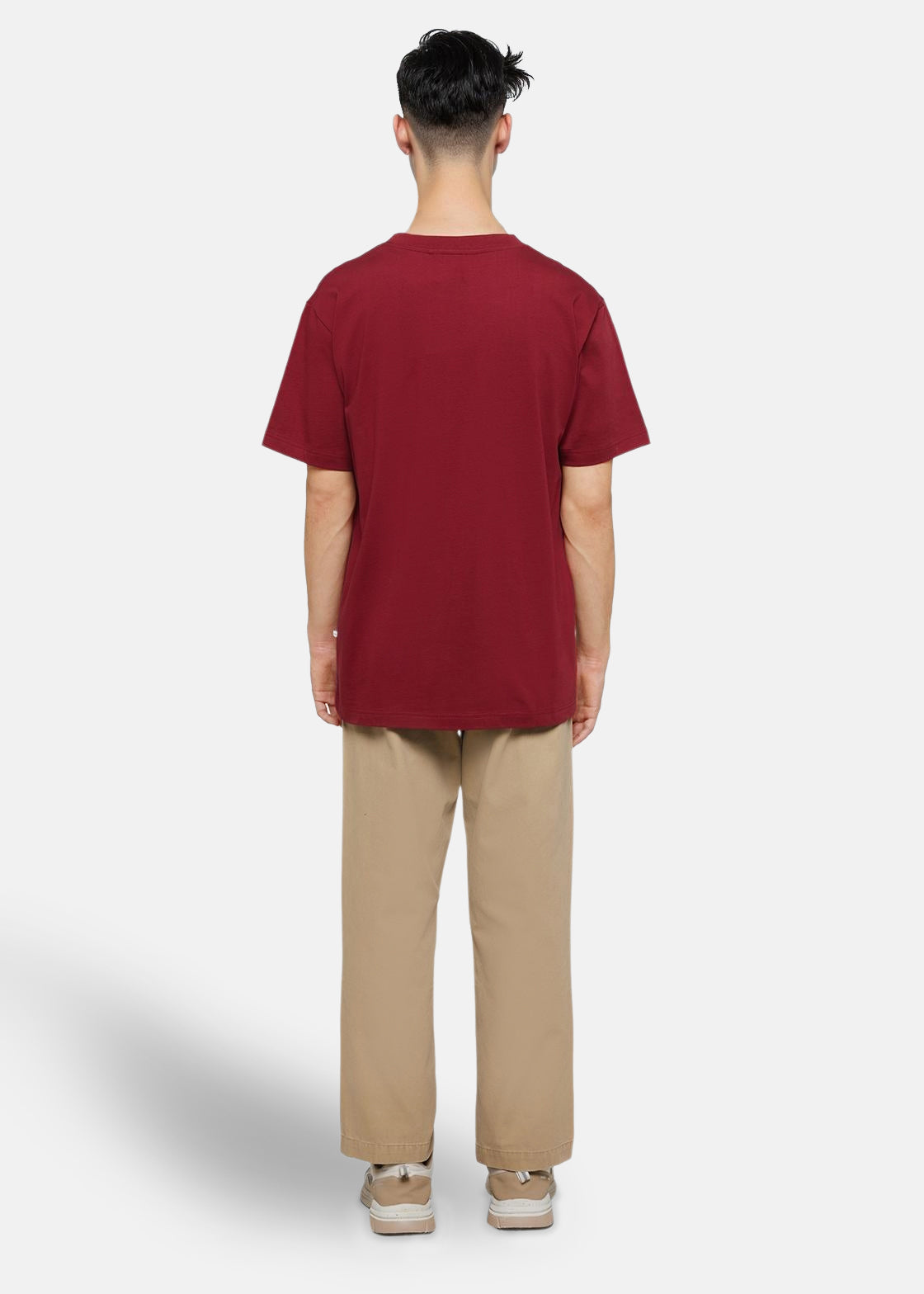 minimum male Aarhus kortærmet t-shirt G029 GOTS Short Sleeved T-shirt 1534 Merlot