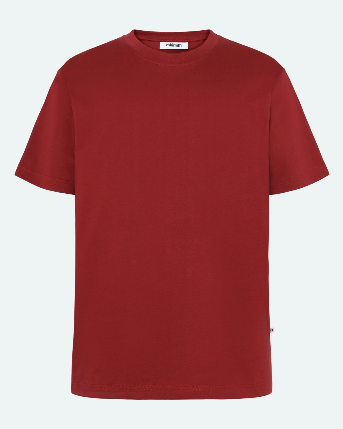 minimum male Aarhus kortærmet t-shirt G029 GOTS Short Sleeved T-shirt 1534 Merlot
