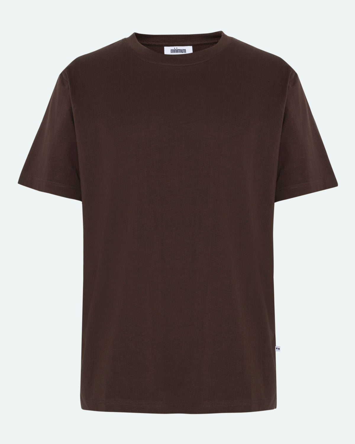 minimum male Aarhus kortærmet t-shirt G029 GOTS Short Sleeved T-shirt 1914 Seal Brown