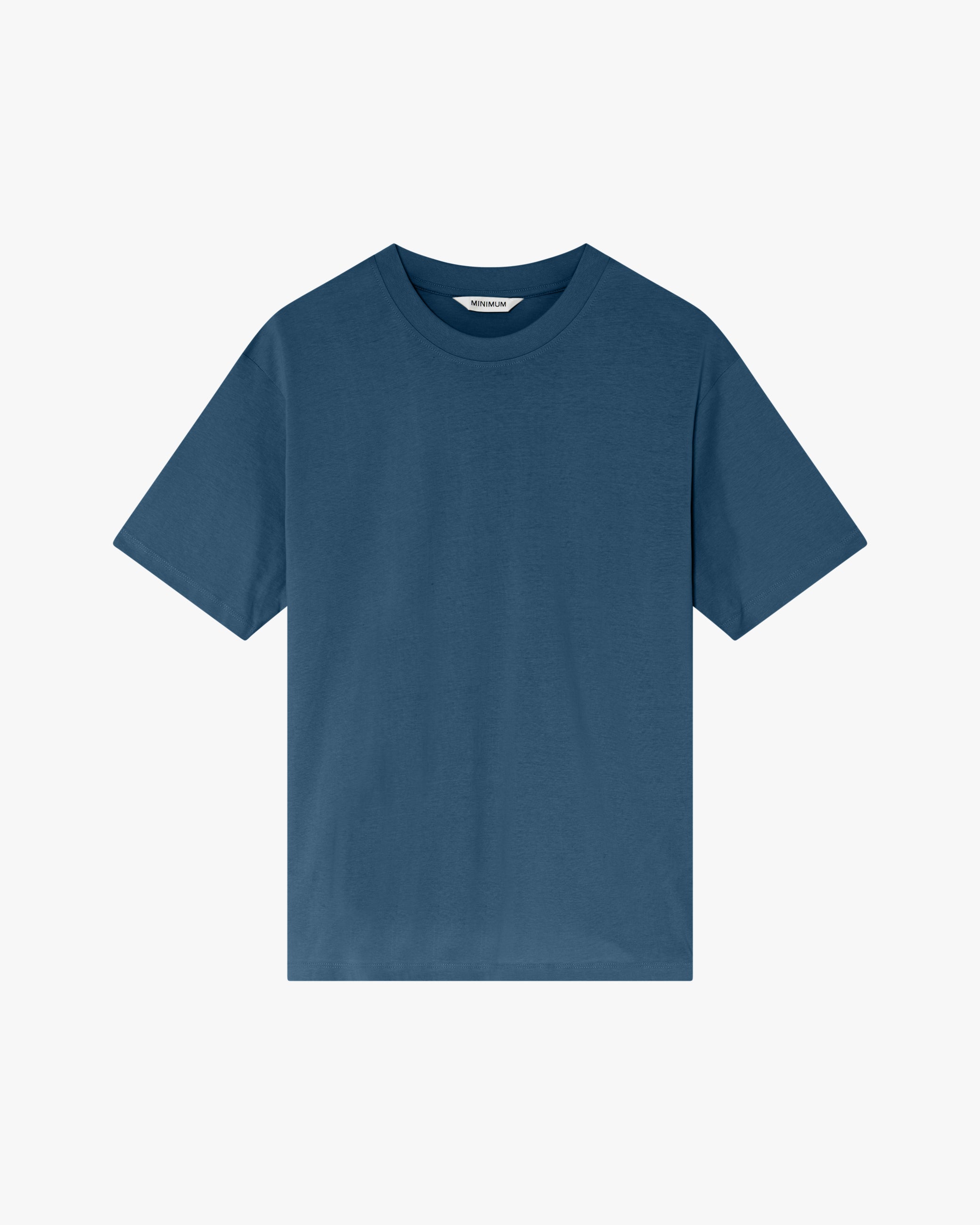 minimum male Aarhus kortærmet t-shirt G029 GOTS Short Sleeved T-shirt 2340 Blue Ashes