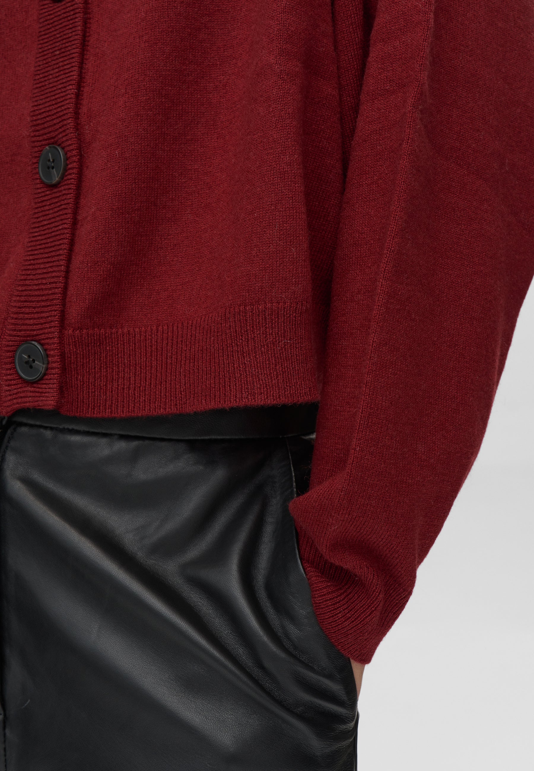minimum female Assiana cardigan 3801 Jumper 1534 Merlot