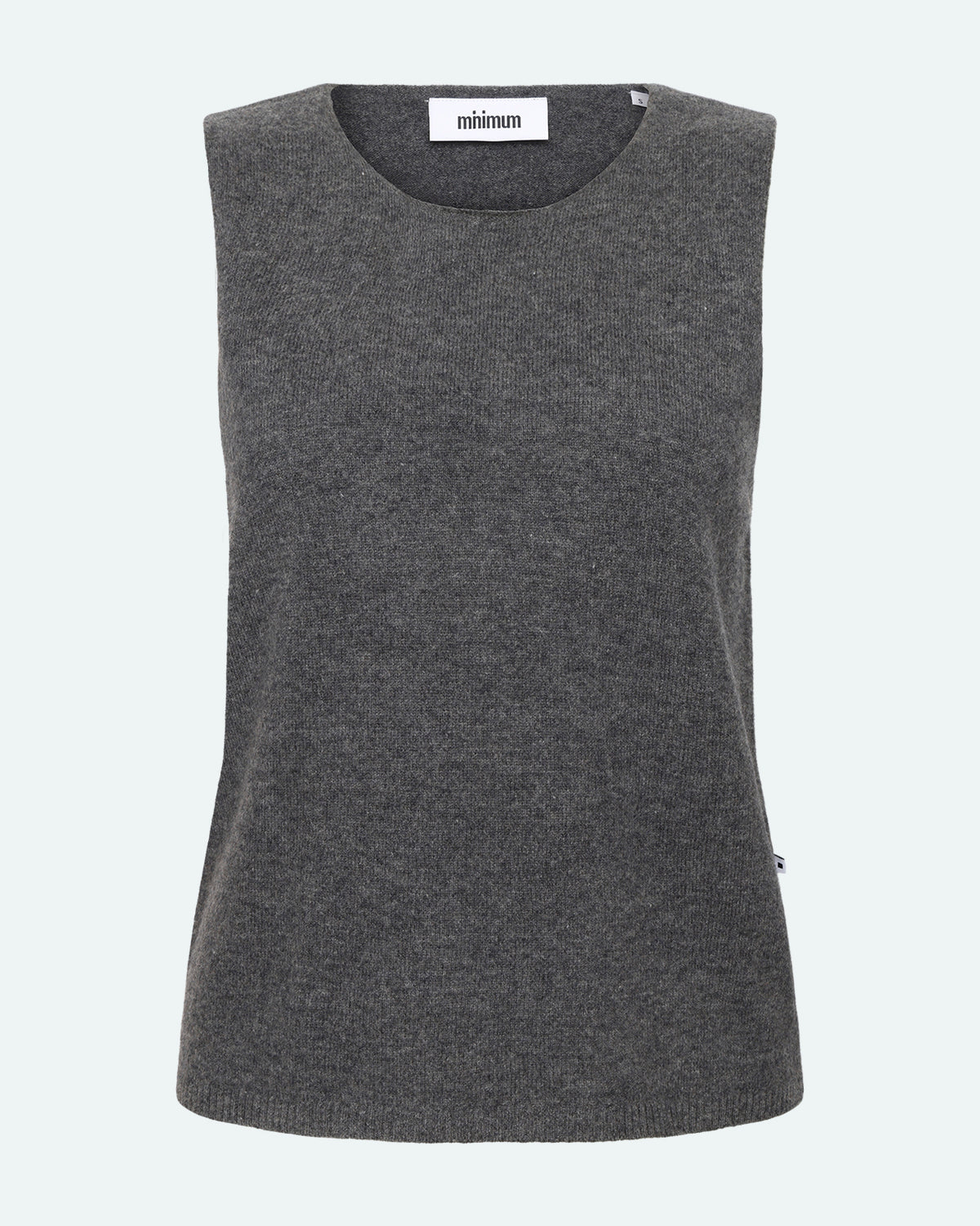 minimum female Auburns 3801 Vest Gilet 960M Grey Melange