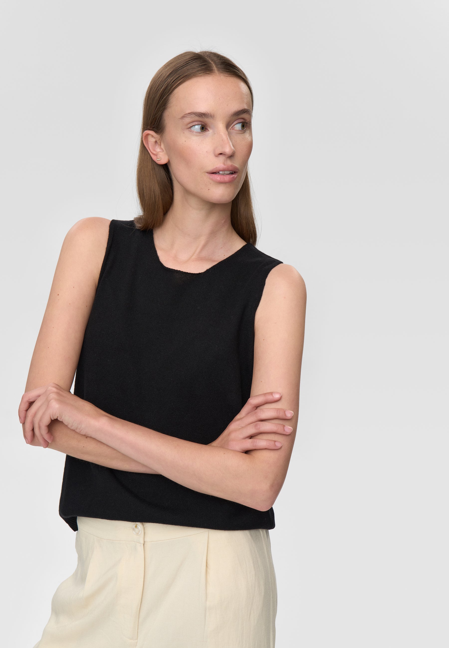 minimum female Auburns 3801 Vest Gilet 999 Black