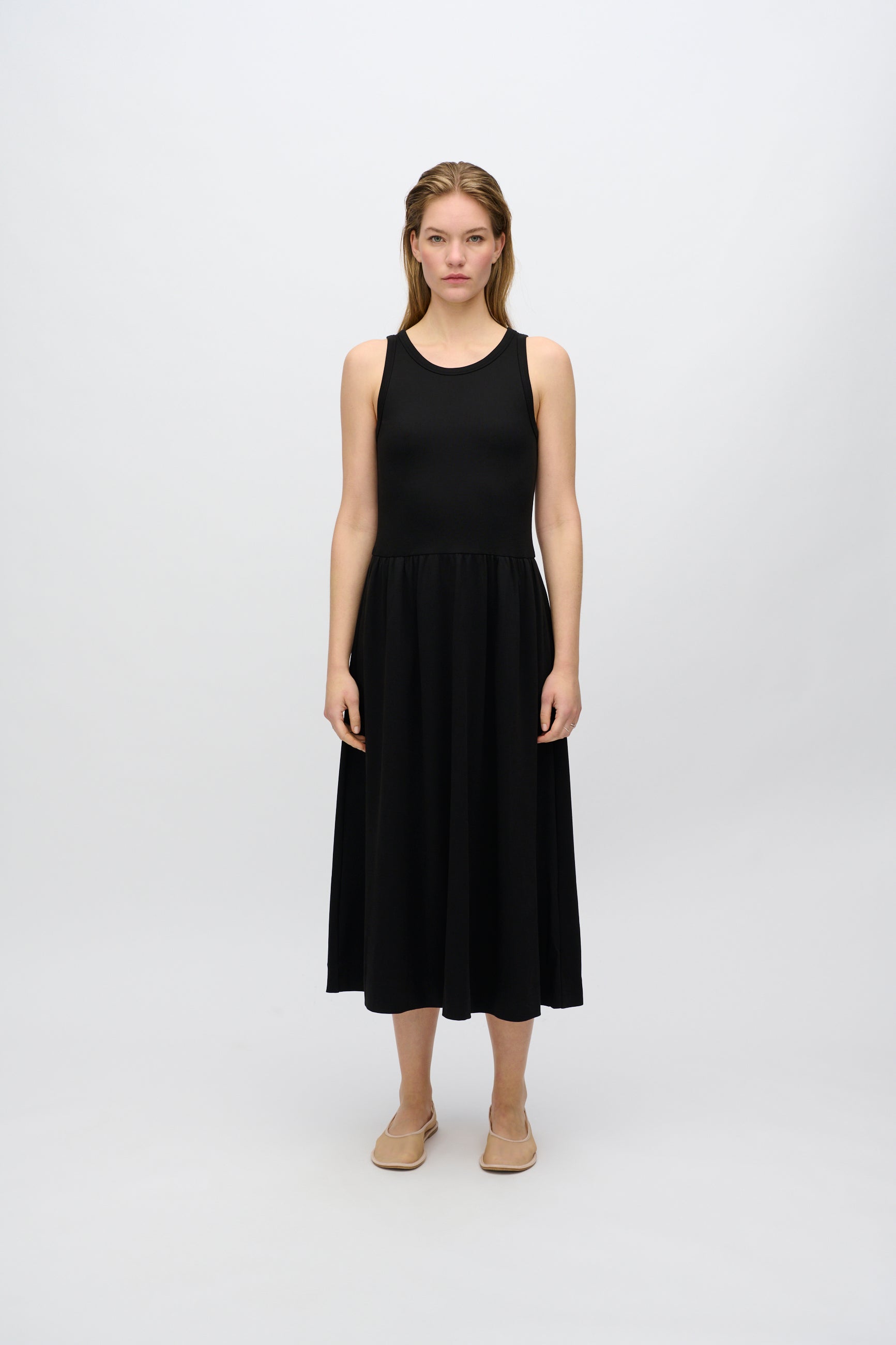 minimum female Aya midi kjole 4266 Midi Dress 999 Black