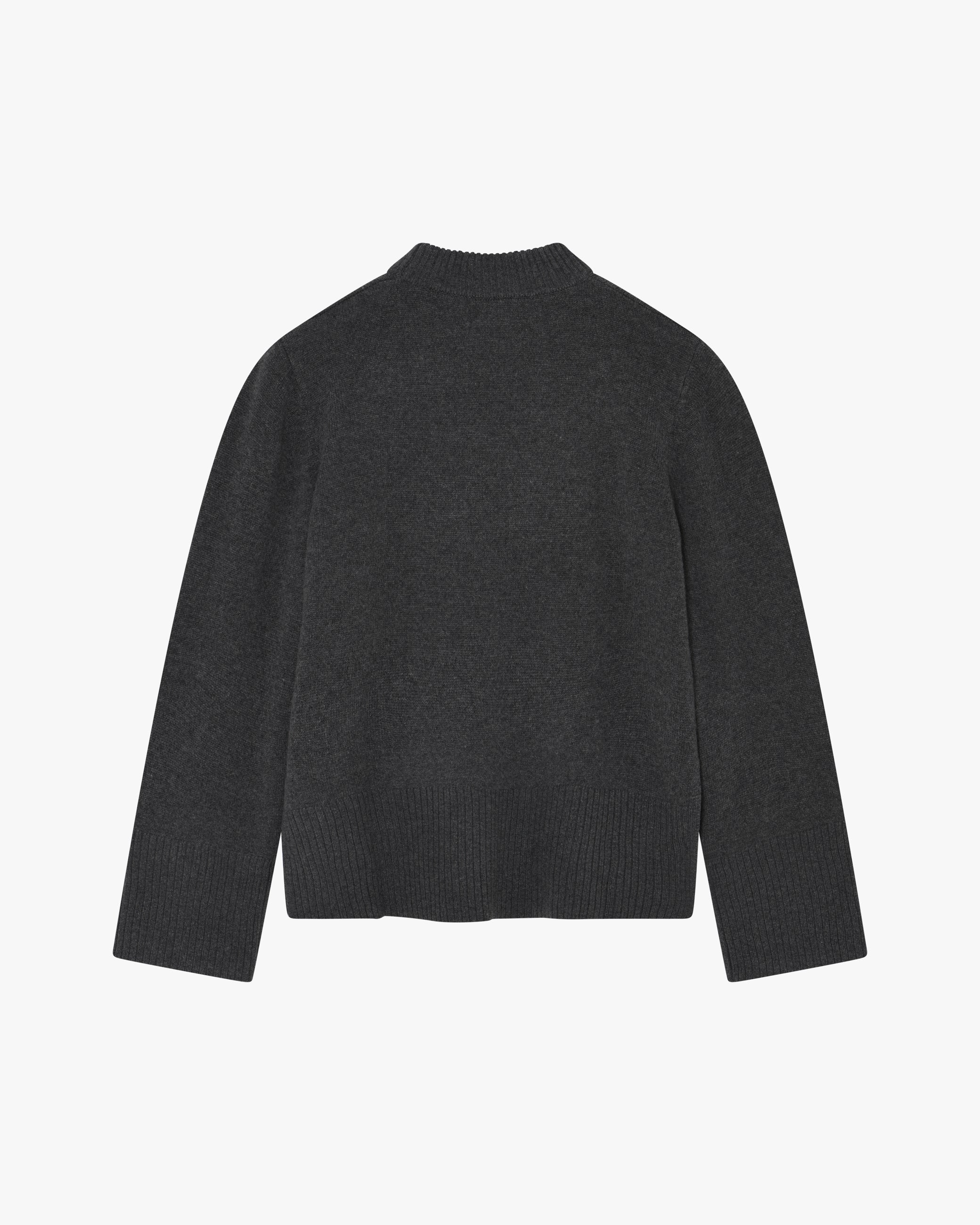 minimum female Brenda jumper 4495 Jumper 980M Dark Grey Melange