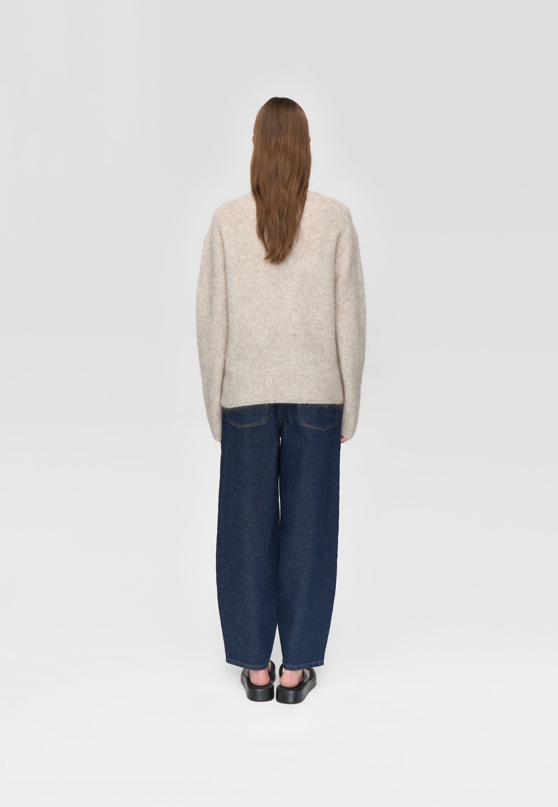 minimum female Calaha striktrøje 9965 Jumper 058 Warm Sand