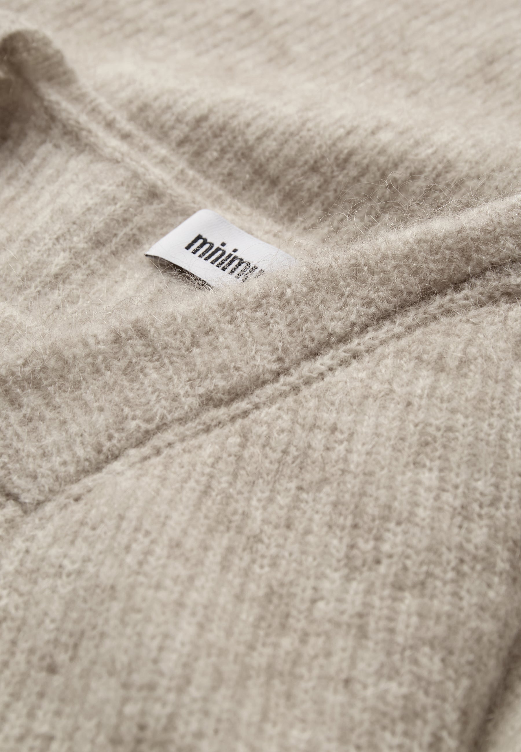 minimum female Calaha striktrøje 9965 Jumper 058 Warm Sand