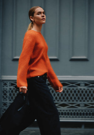 minimum female Calaha striktrøje 9965 Jumper 1140 Marmelade