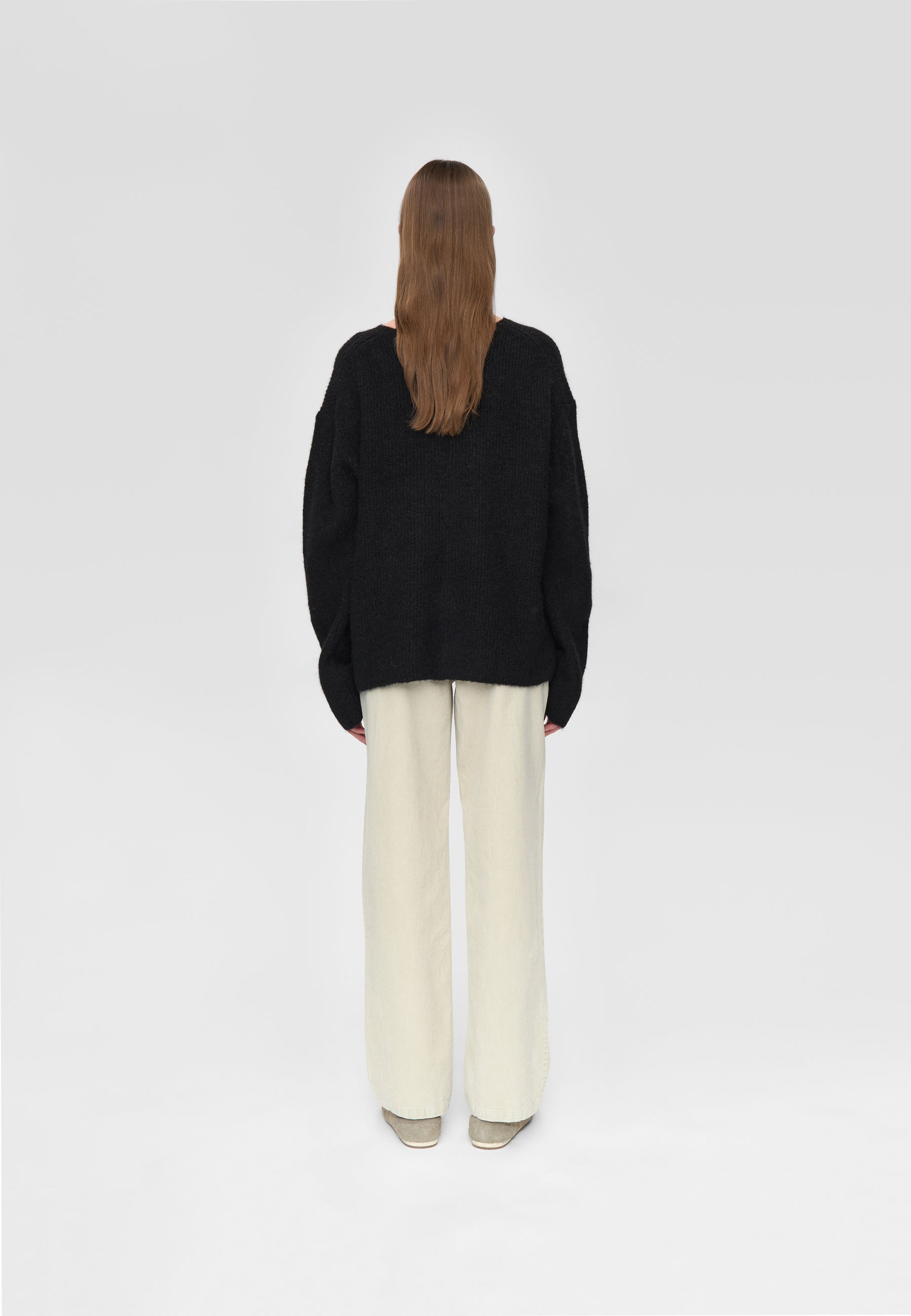 minimum female Calaha striktrøje 9965 Jumper 999 Black