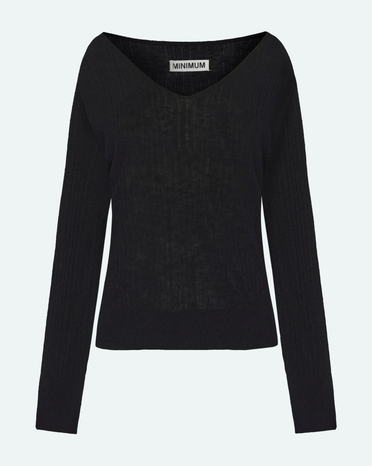 minimum female Codasa striktrøje 4152 Jumper 999 Black