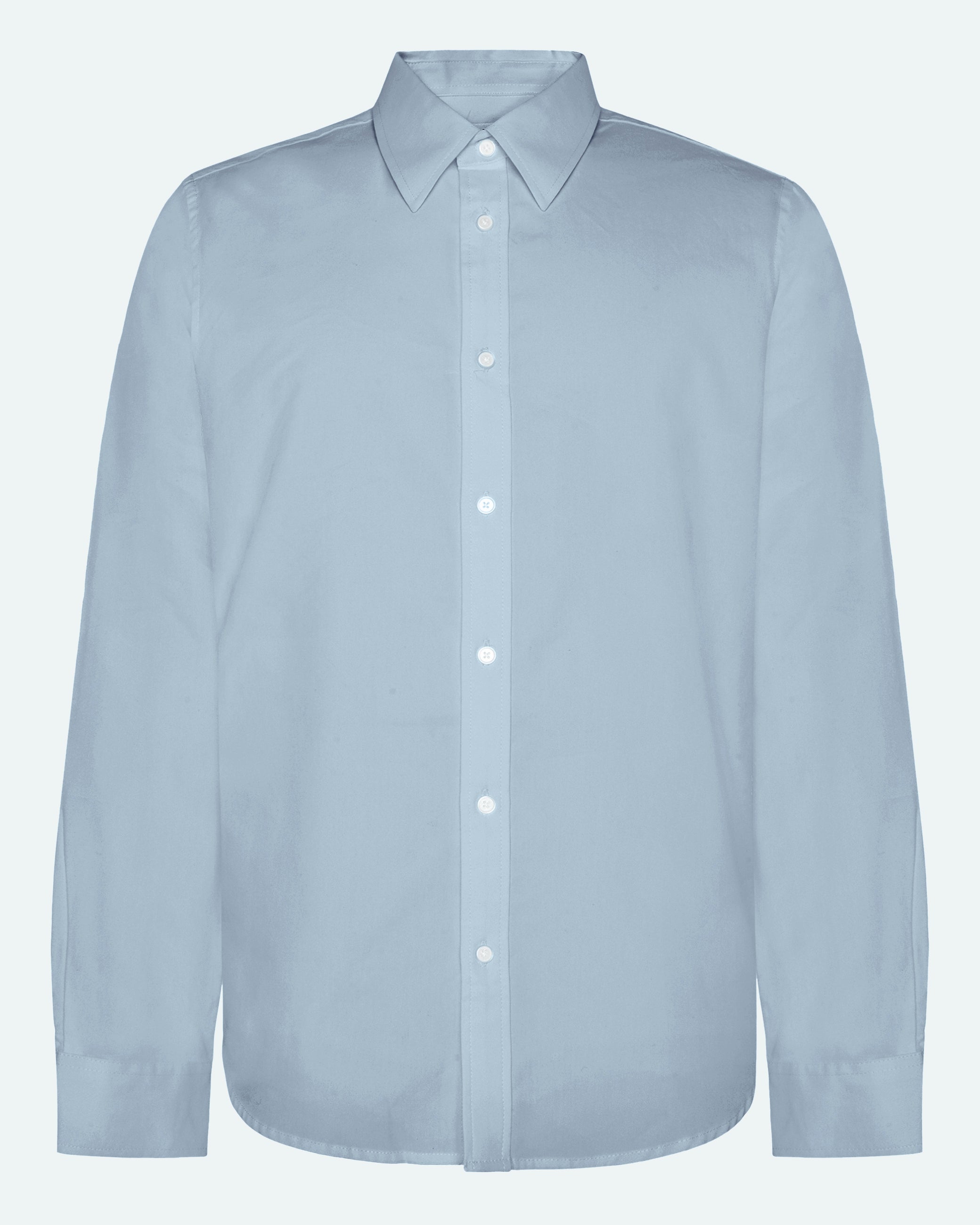 minimum male Curtis langærmet skjorte 4169 Long Sleeved Shirt 1001 Light Blue