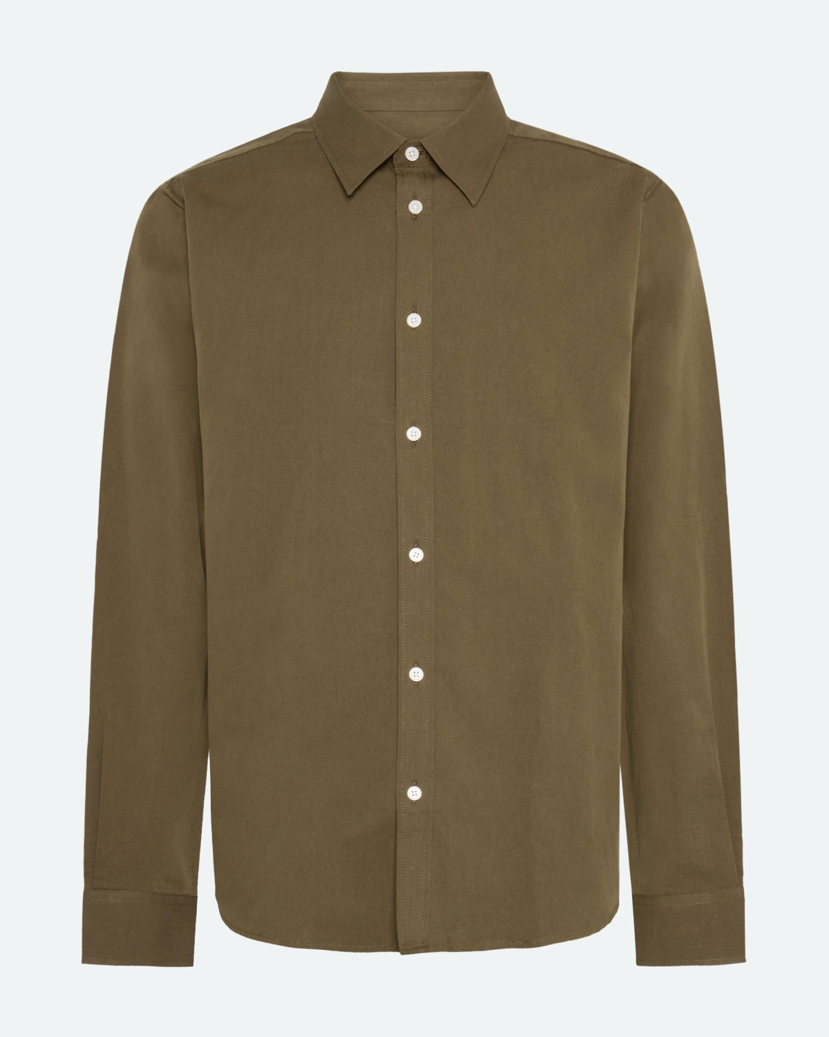 minimum male Curtis langærmet skjorte 4169 Long Sleeved Shirt 1815 Shitake