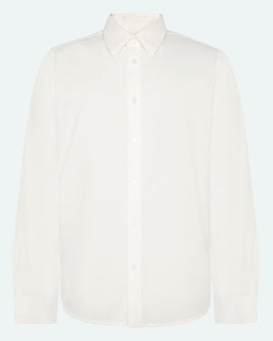 minimum male Curtis langærmet skjorte 4169 Long Sleeved Shirt 4800 Blanc de blanc