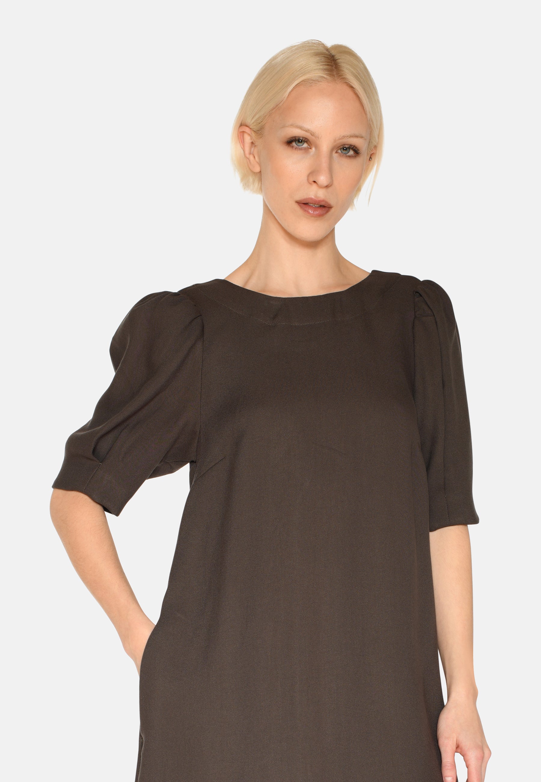 minimum female Dalia kjole 4136 Dress 0506 Black Ink