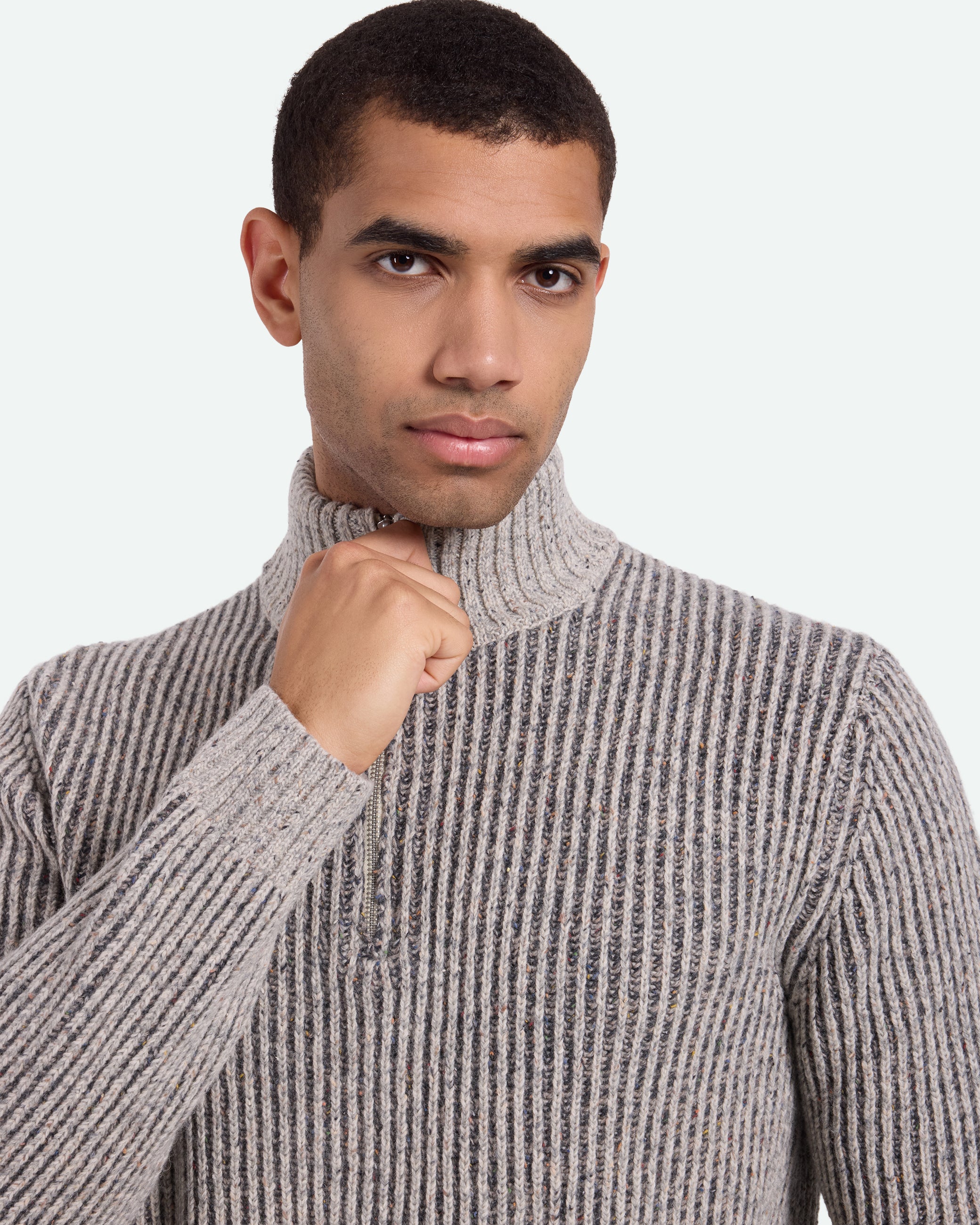 minimum male Delix 3857 Jumper 960M Grey Melange