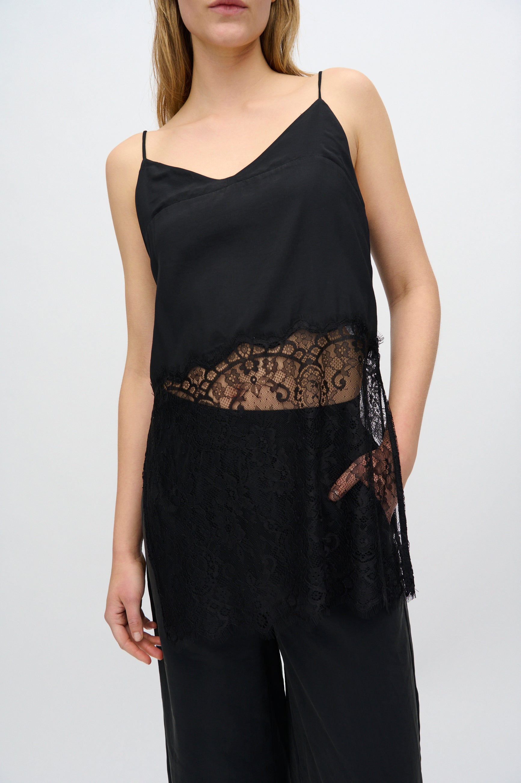 minimum female Elia top med blonde 4257 Top 999 Black
