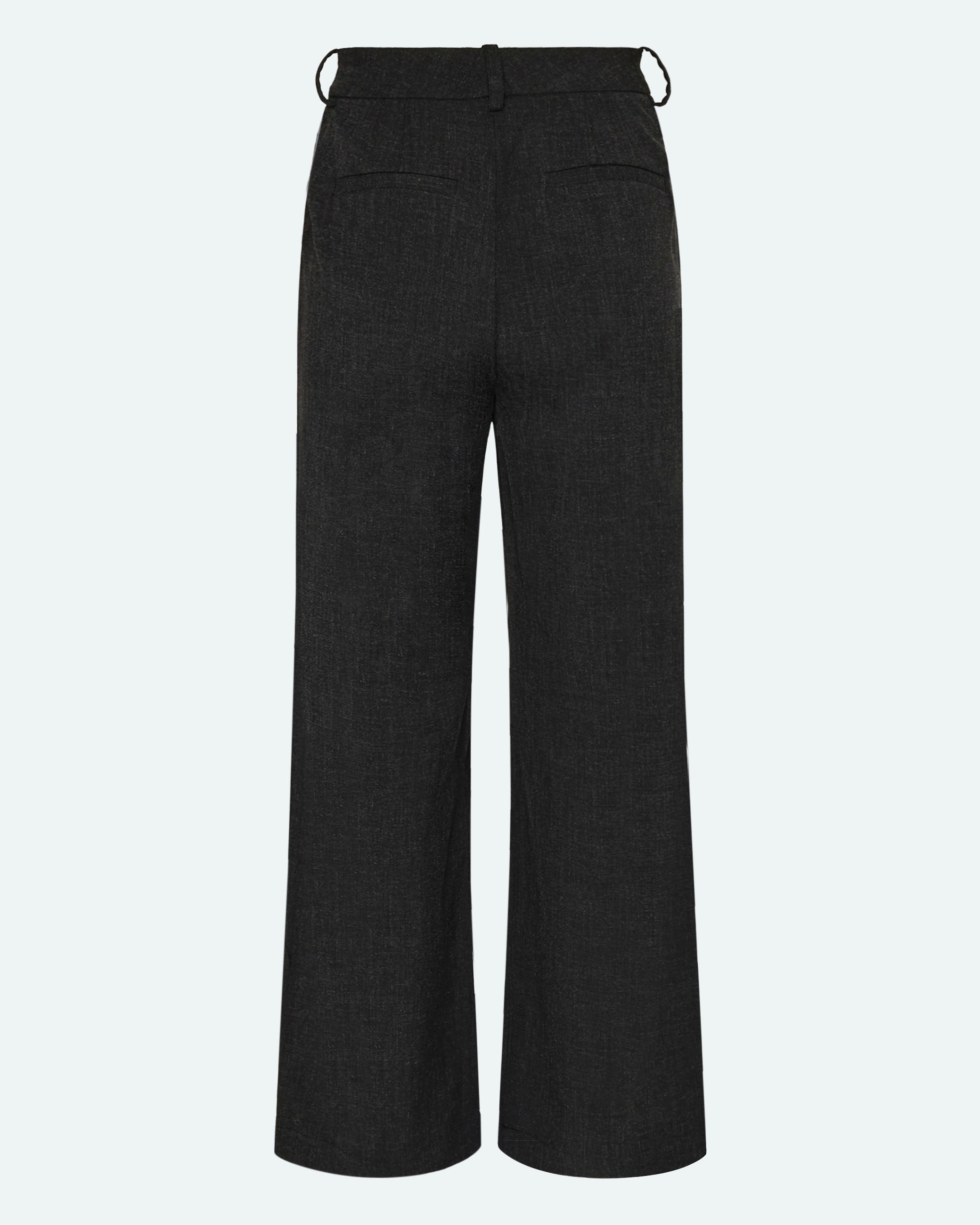 minimum female Gunli 3737 Dressed Pants 980M Dark Grey Melange