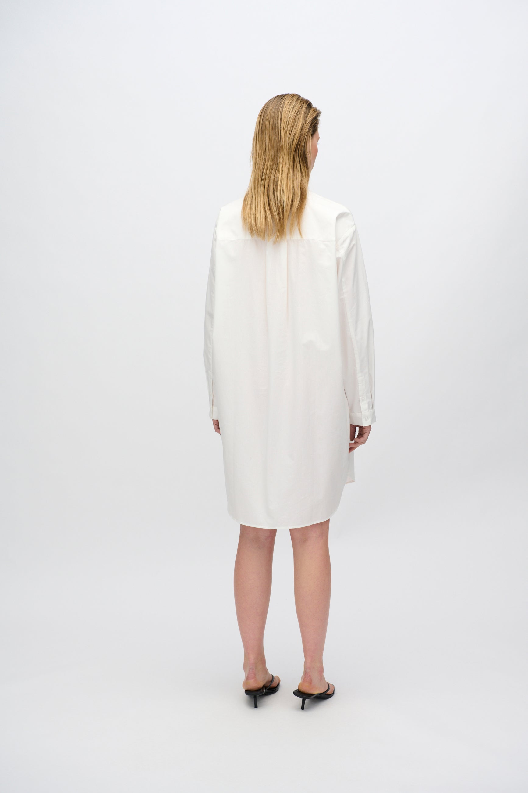 minimum female Hannah skjortekjole 4238 Midi Dress 0608 Coco Milk