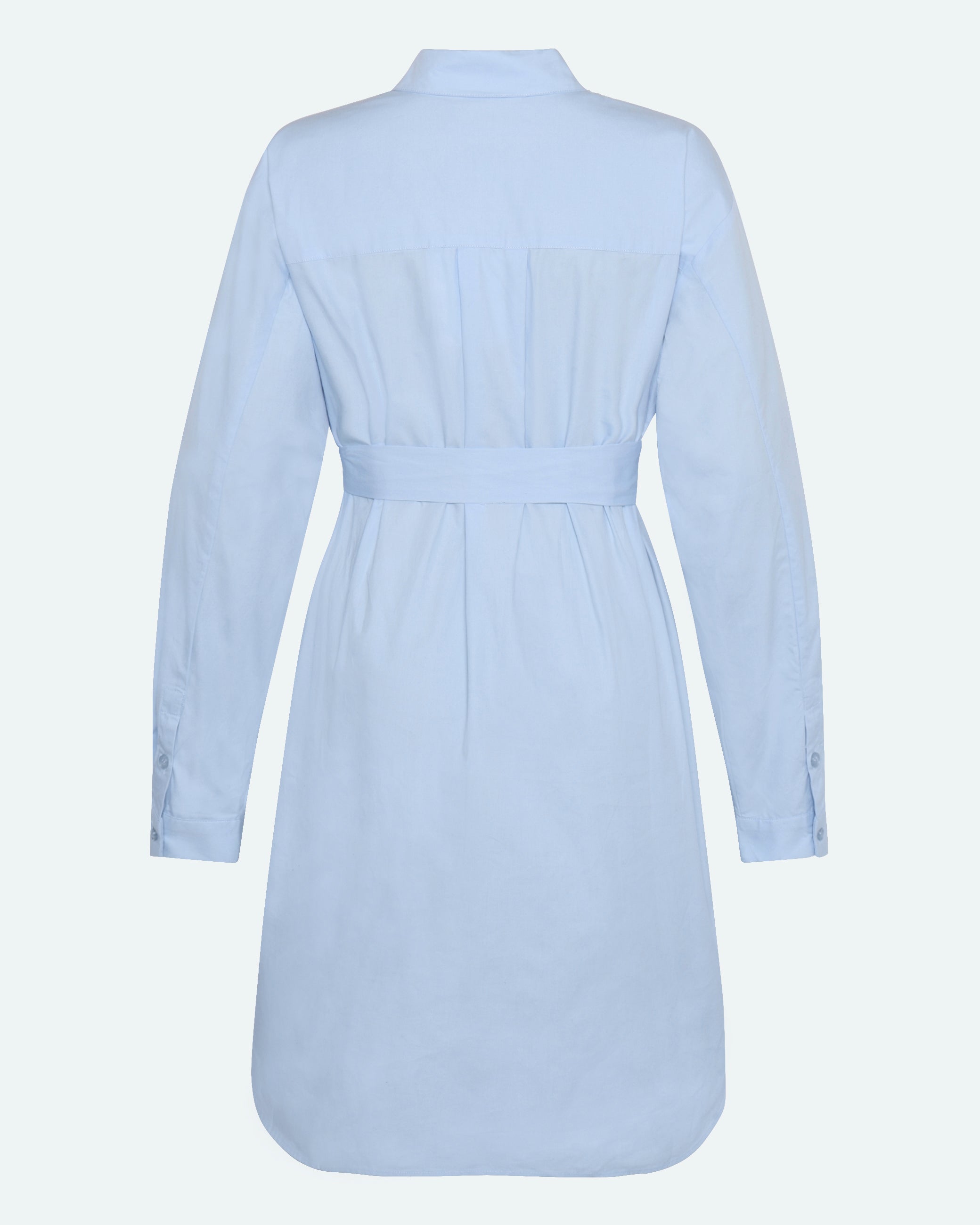 minimum female Hannah skjortekjole 4238 Midi Dress 1001 Light Blue
