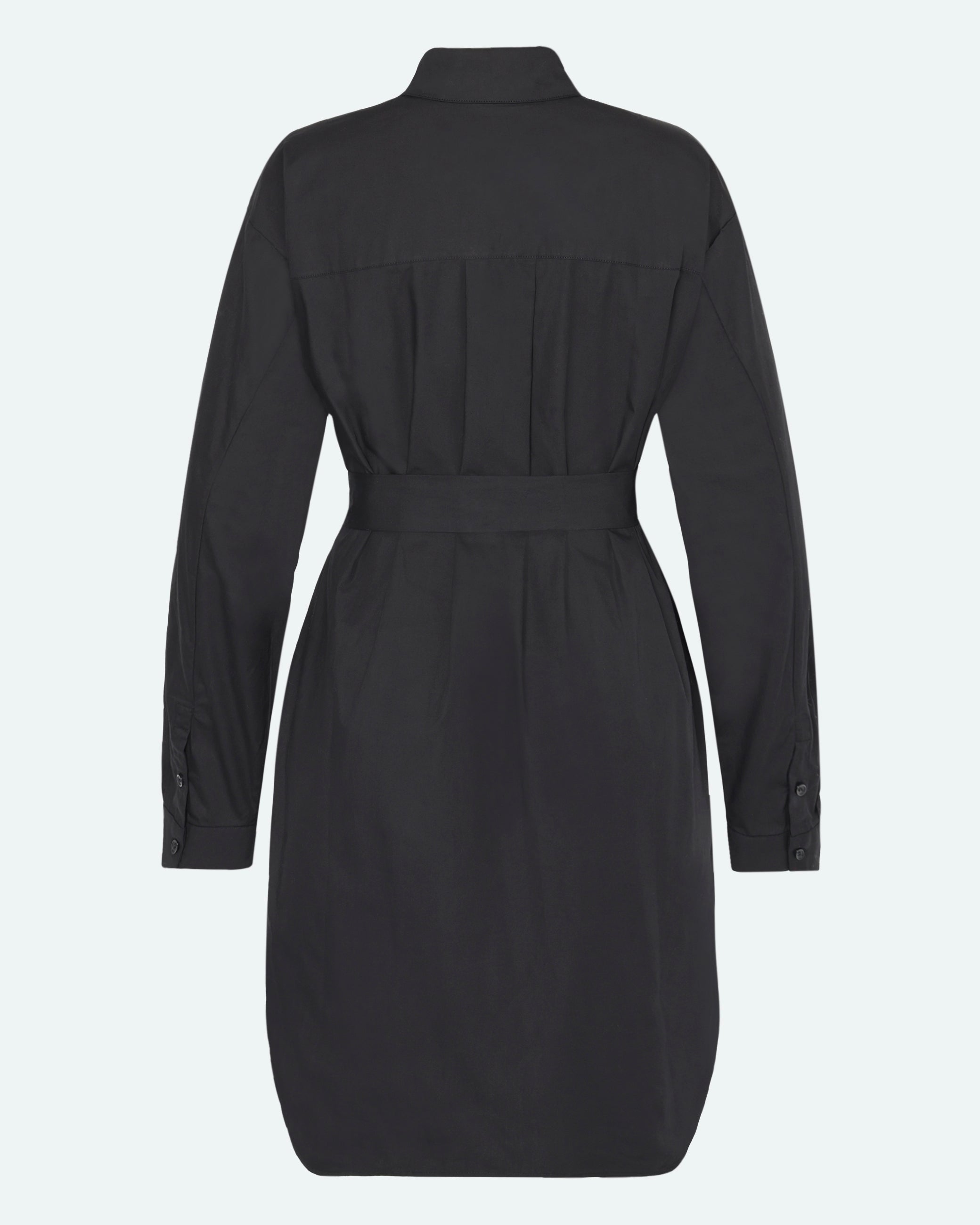 minimum female Hannah skjortekjole 4238 Midi Dress 999 Black