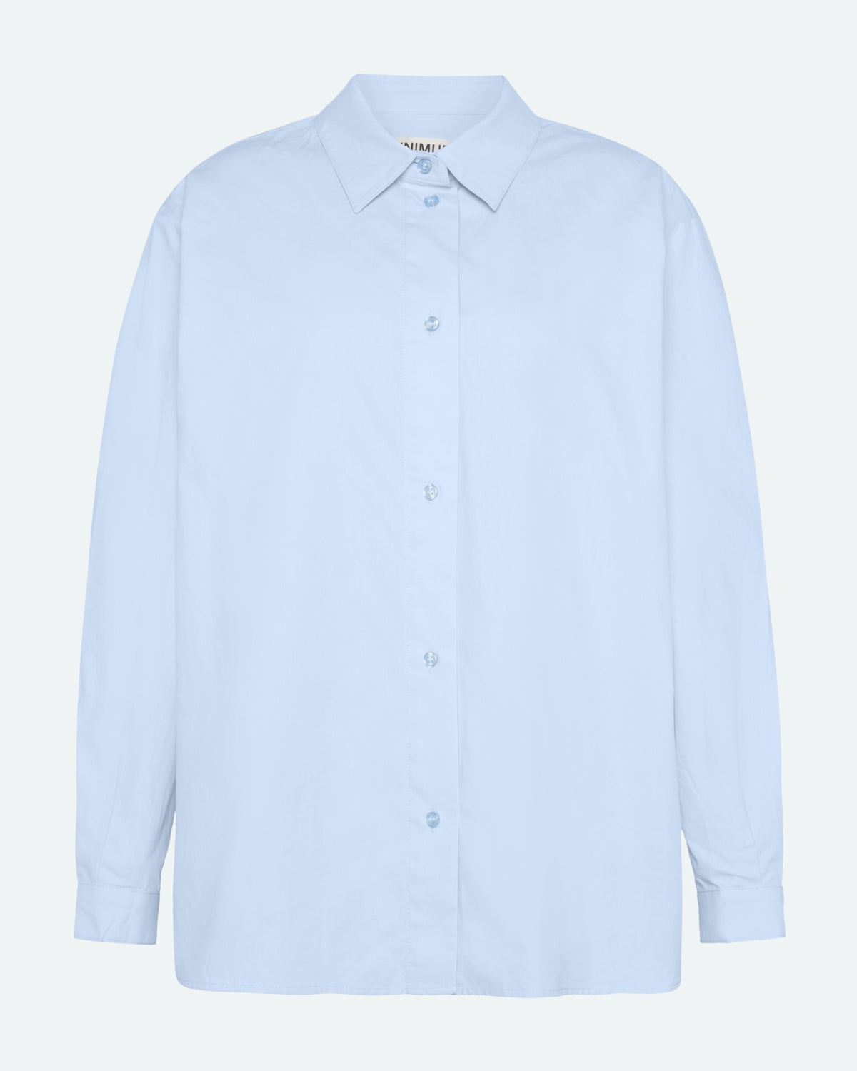 minimum female Harper langærmet skjorte 4238 Long Sleeved Shirt 1001 Light Blue