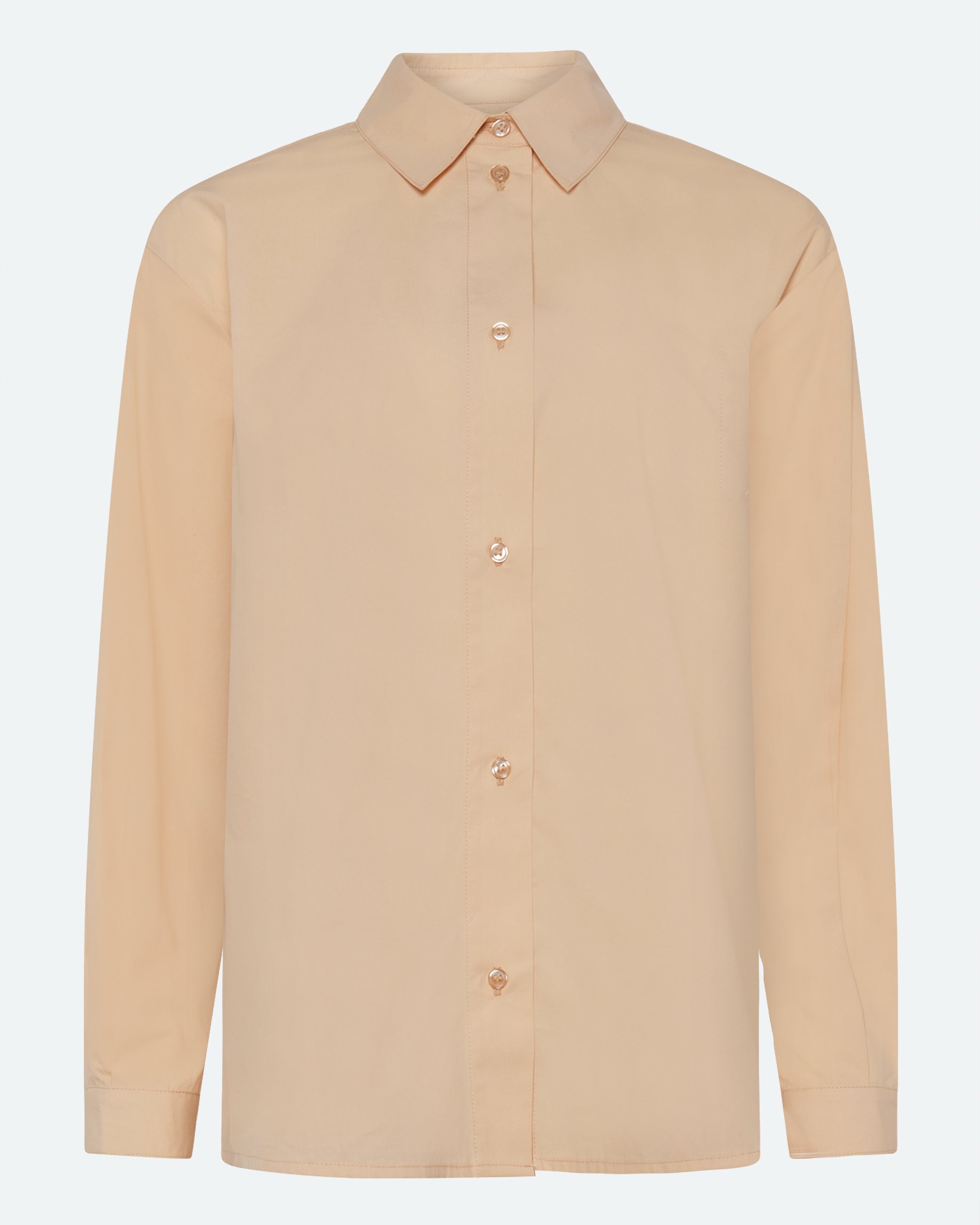 minimum female Harper langærmet skjorte 4238 Long Sleeved Shirt 1110 Creme De Peche