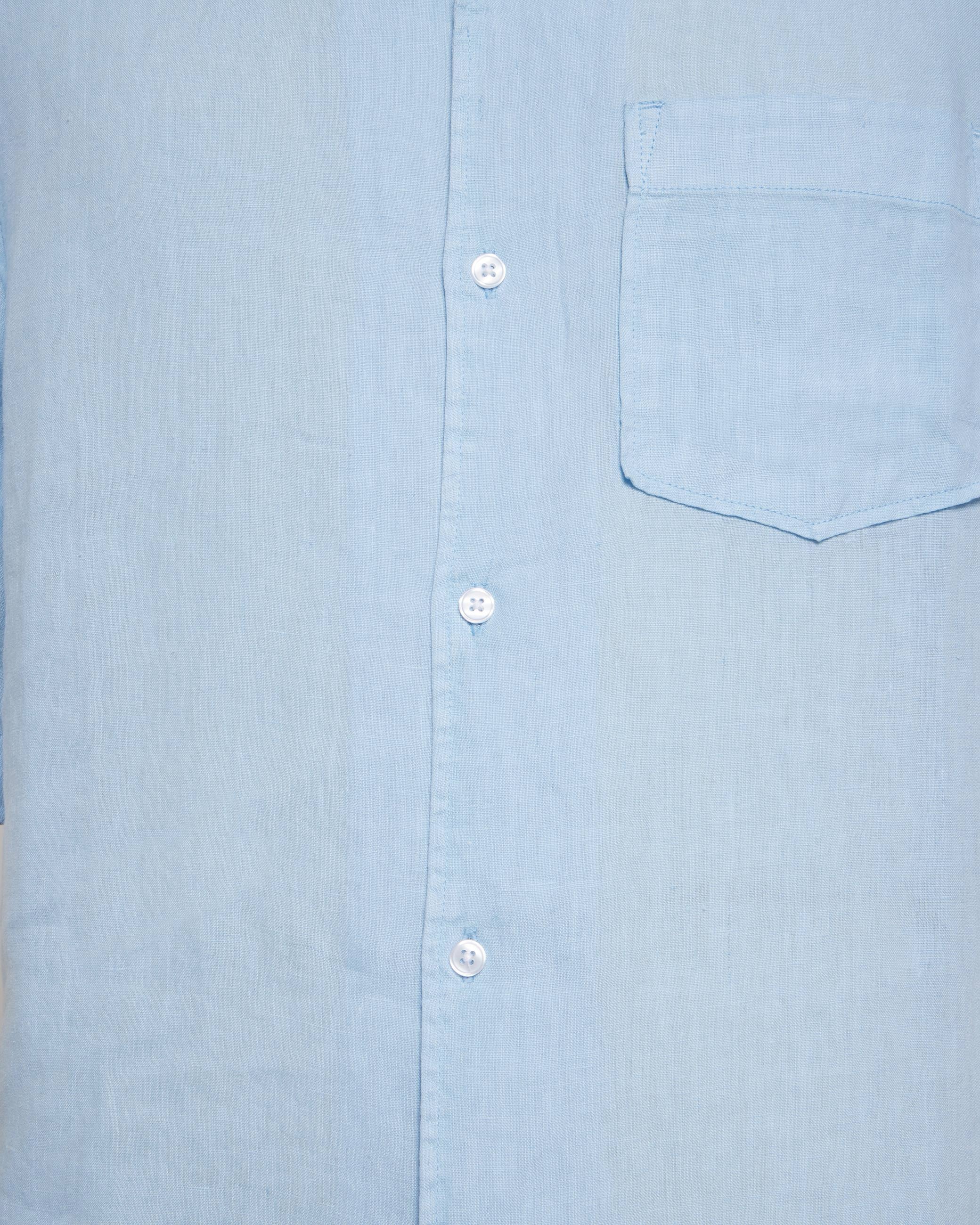 minimum male Hayden kortærmet hørskjorte 4115 Short Sleeved Shirt 4105 Angel Falls