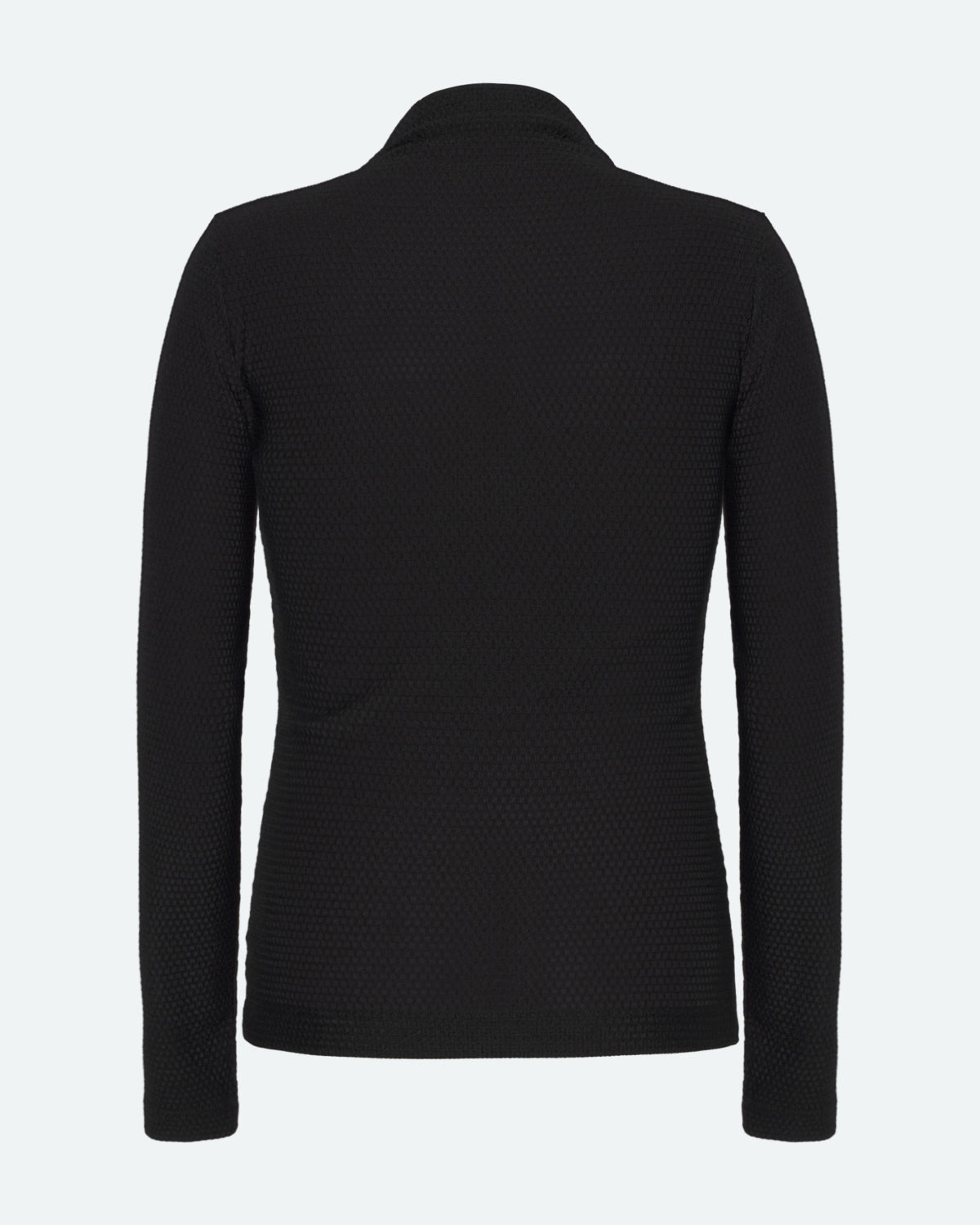 minimum female Ina langærmet t-shirt 4156 Long Sleeved T-shirt 999 Black