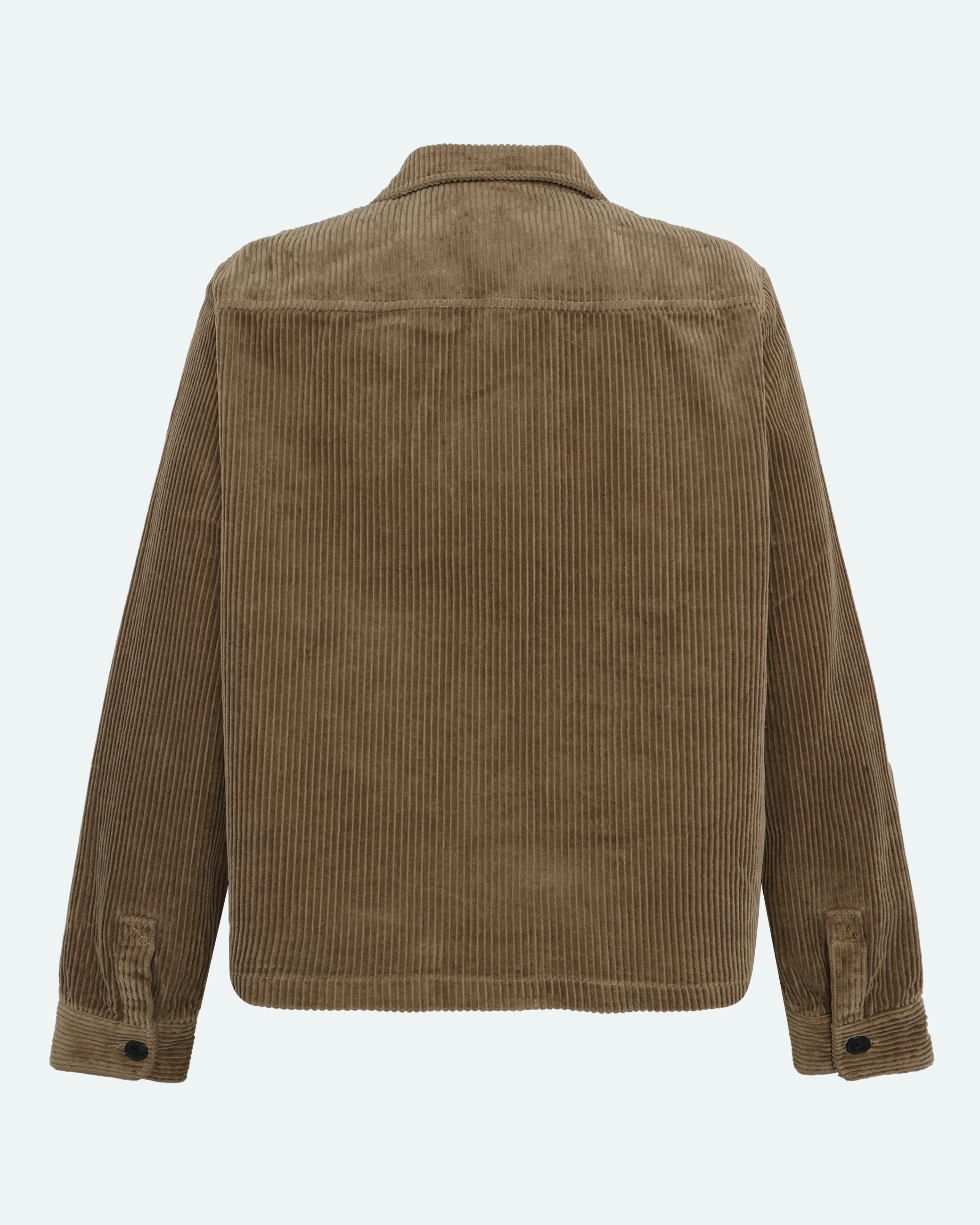 minimum male Kaison 9133 Overshirt 1815 Shitake