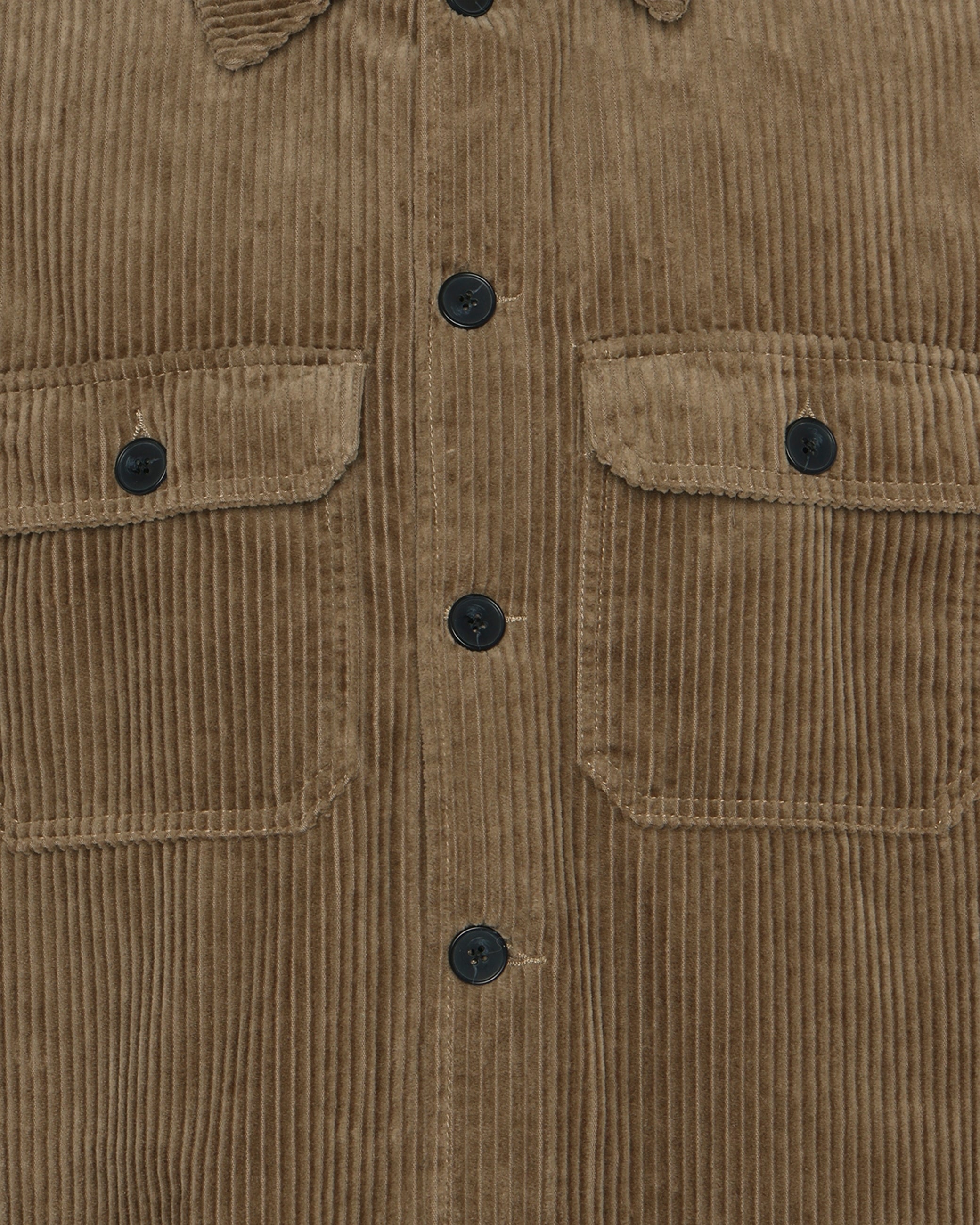minimum male Kaison 9133 Overshirt 1815 Shitake