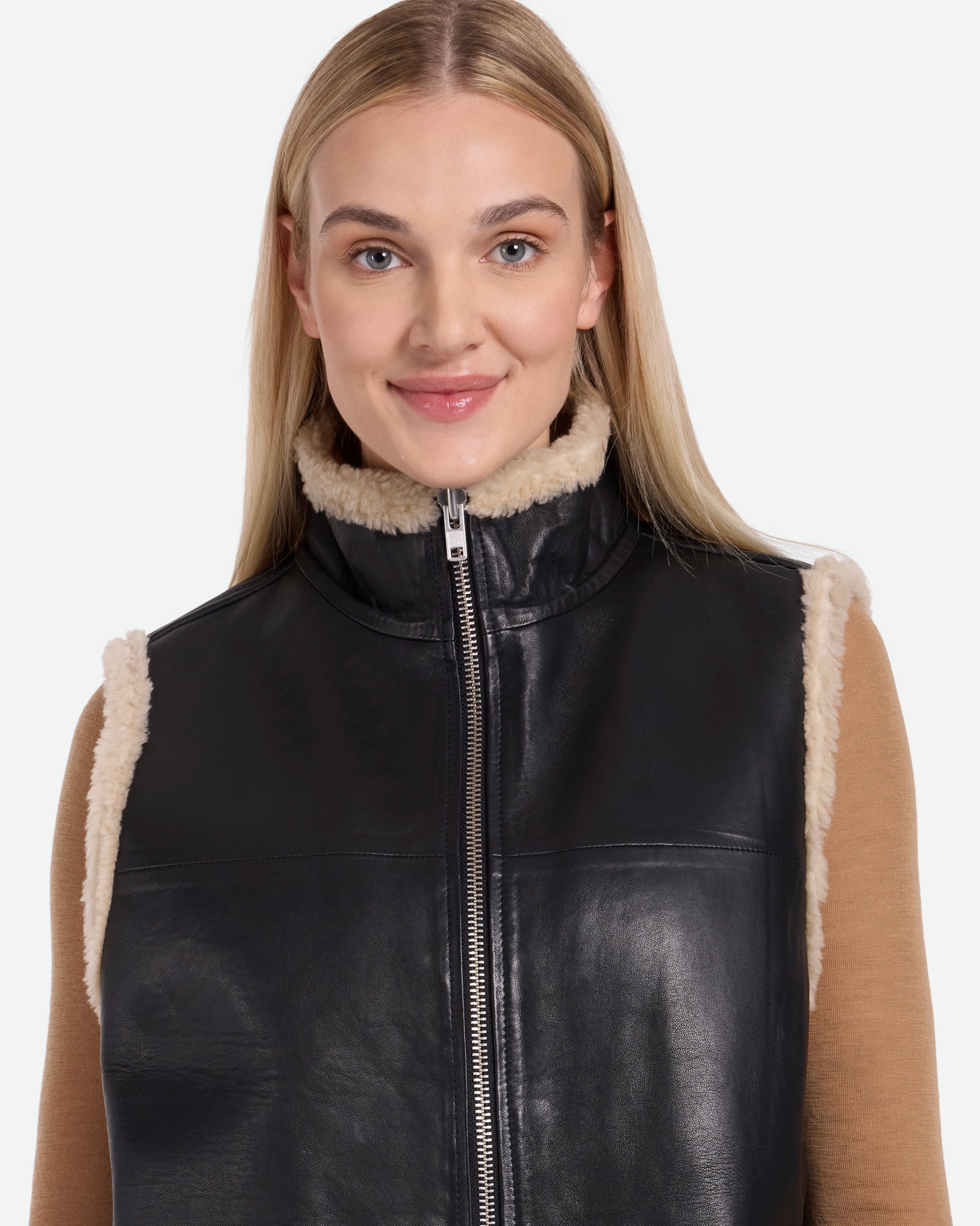 minimum female Kayanna 3798 Leather Jacket 999 Black
