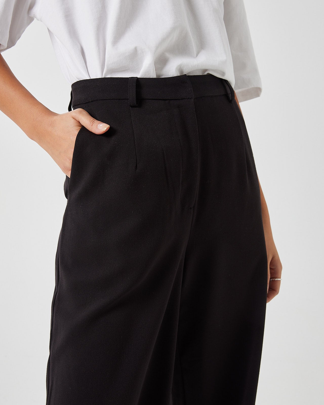 minimum female Lessa stylede bukser 2.0 e54 Dressed Pants 999 Black