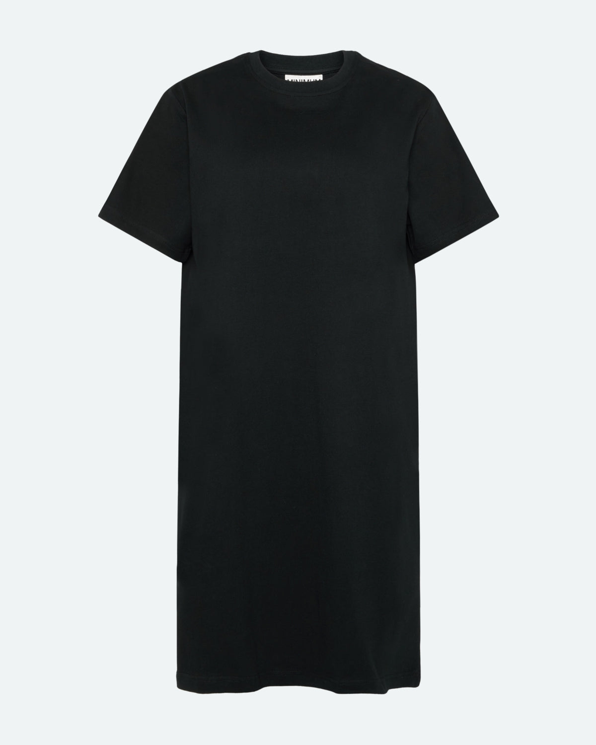 minimum female Lida t-shirtkjole 4249 GOTS Short Dress 999 Black