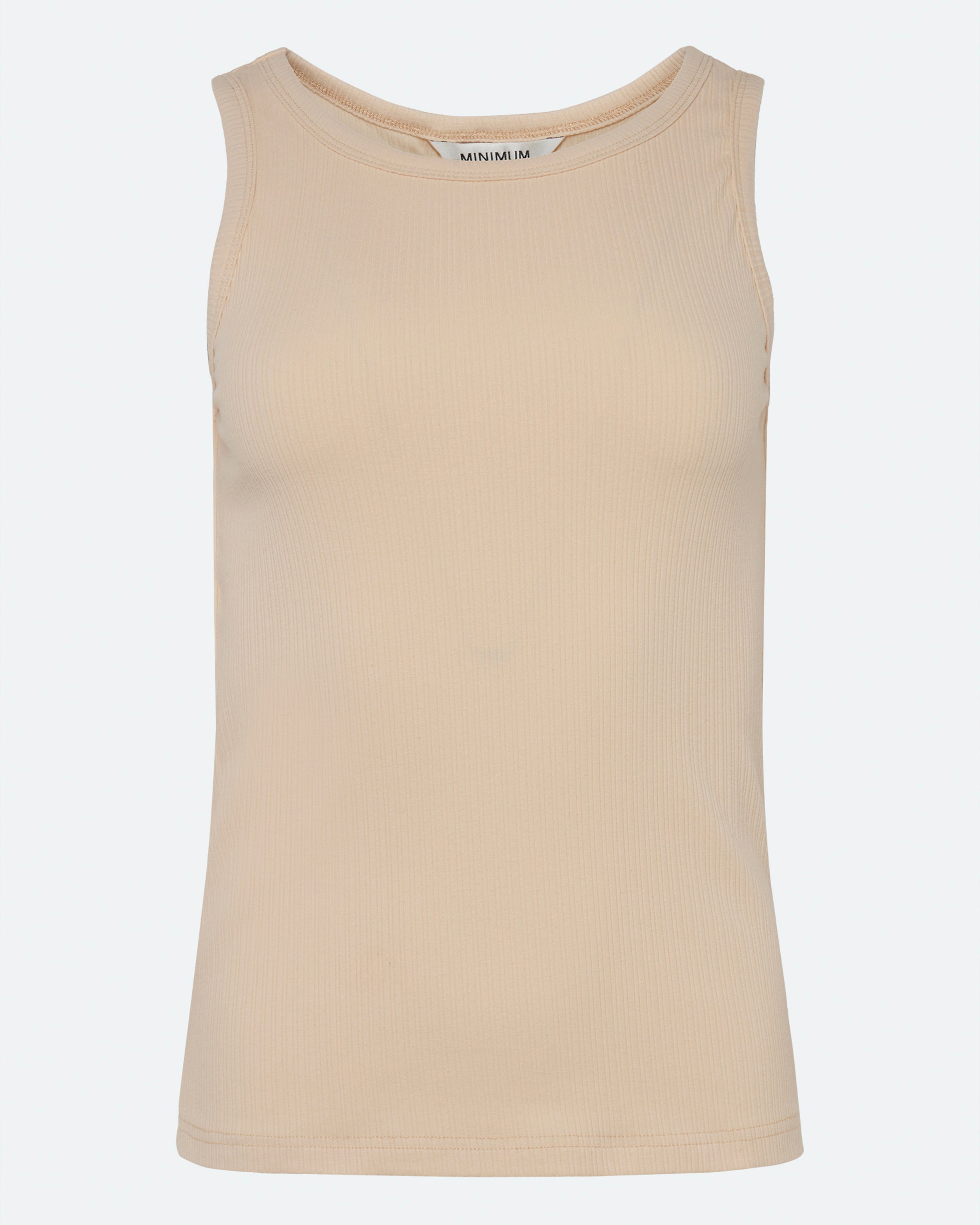 minimum female Lila tank top 4226 Gilet 1110 Creme De Peche