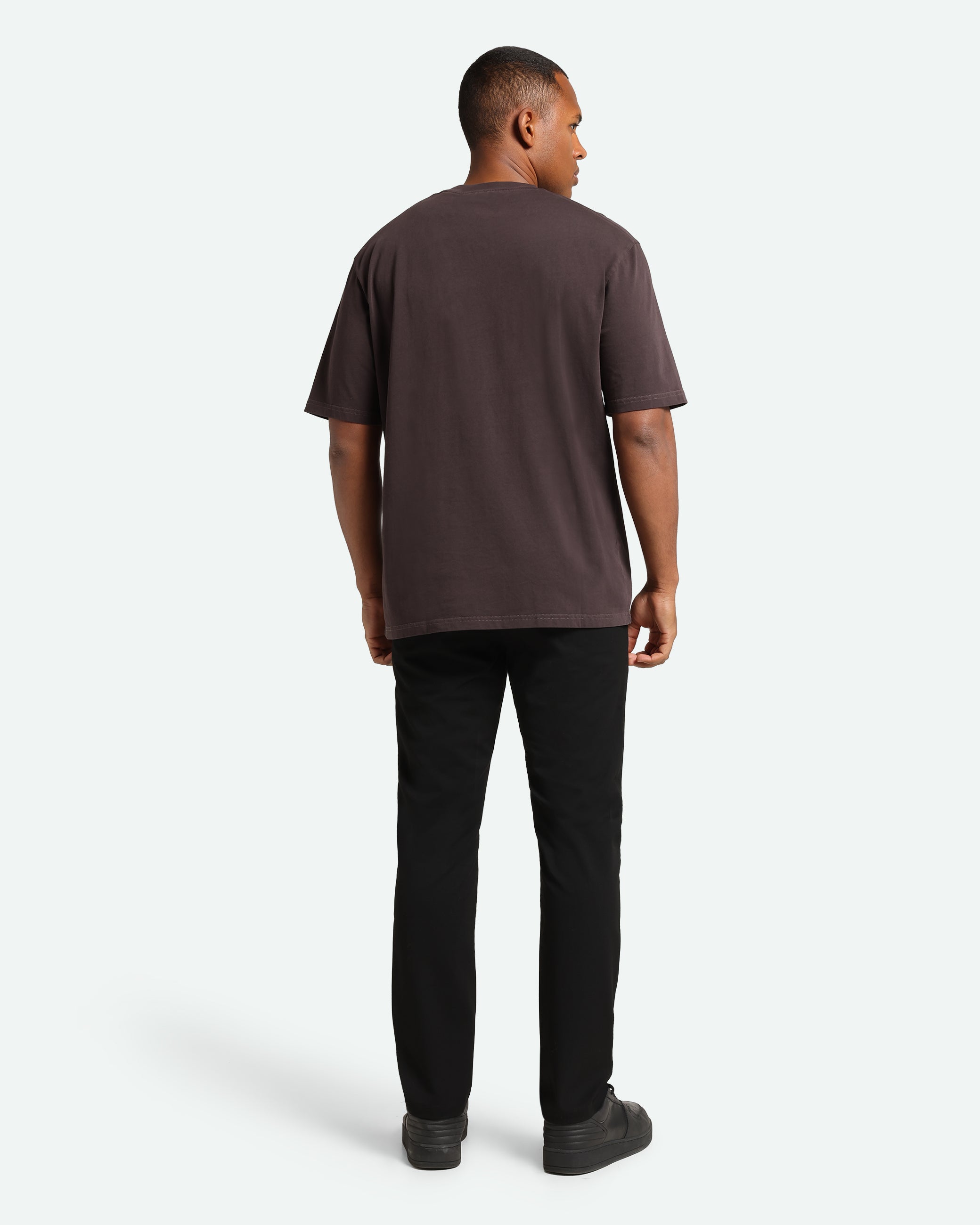 minimum male Lono kortærmet t-shirt 3412 Short Sleeved T-shirt 0915 Coffee Bean