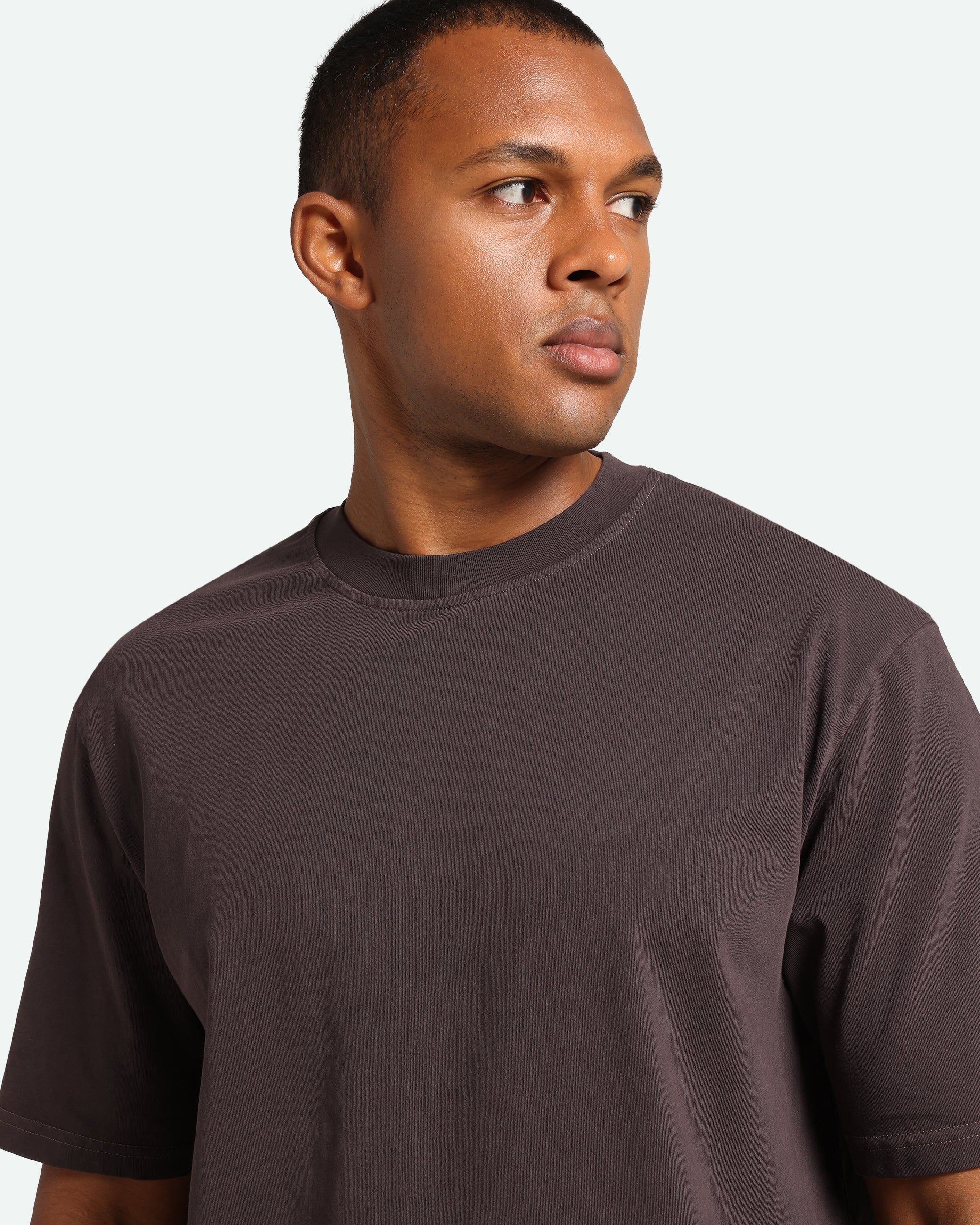 minimum male Lono kortærmet t-shirt 3412 Short Sleeved T-shirt 0915 Coffee Bean