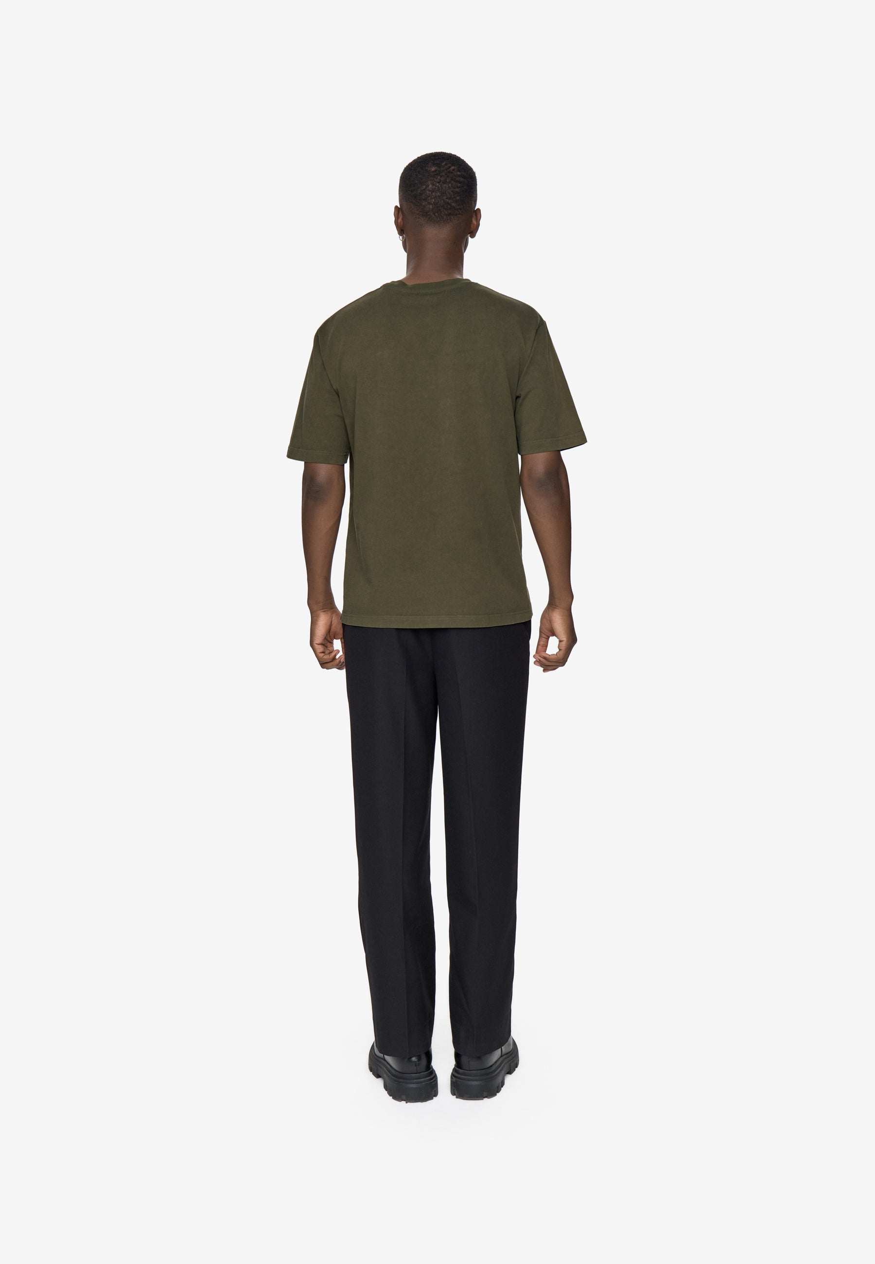 minimum male Lono kortærmet t-shirt 3412 Short Sleeved T-shirt 715 Rosin