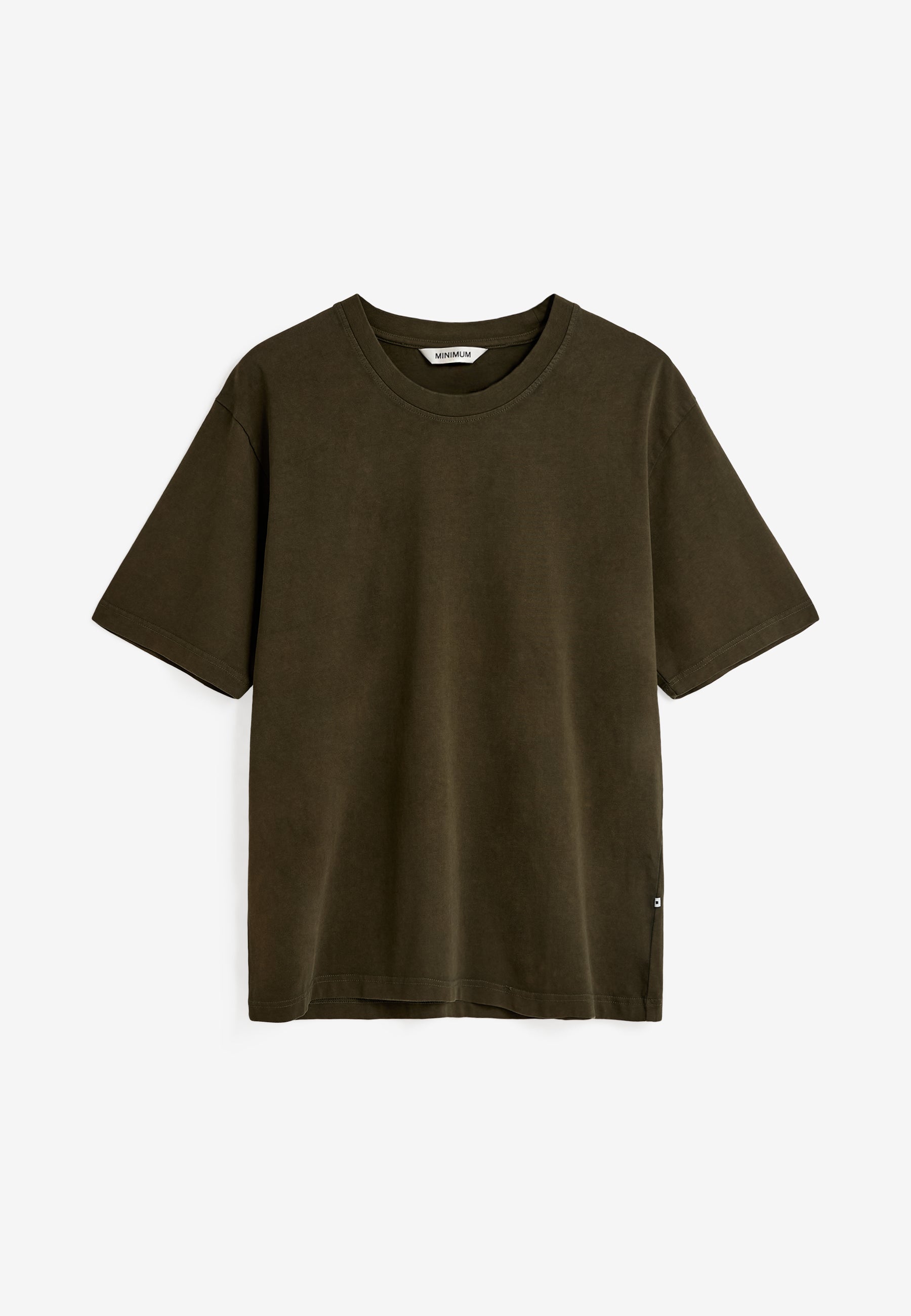 minimum male Lono kortærmet t-shirt 3412 Short Sleeved T-shirt 715 Rosin