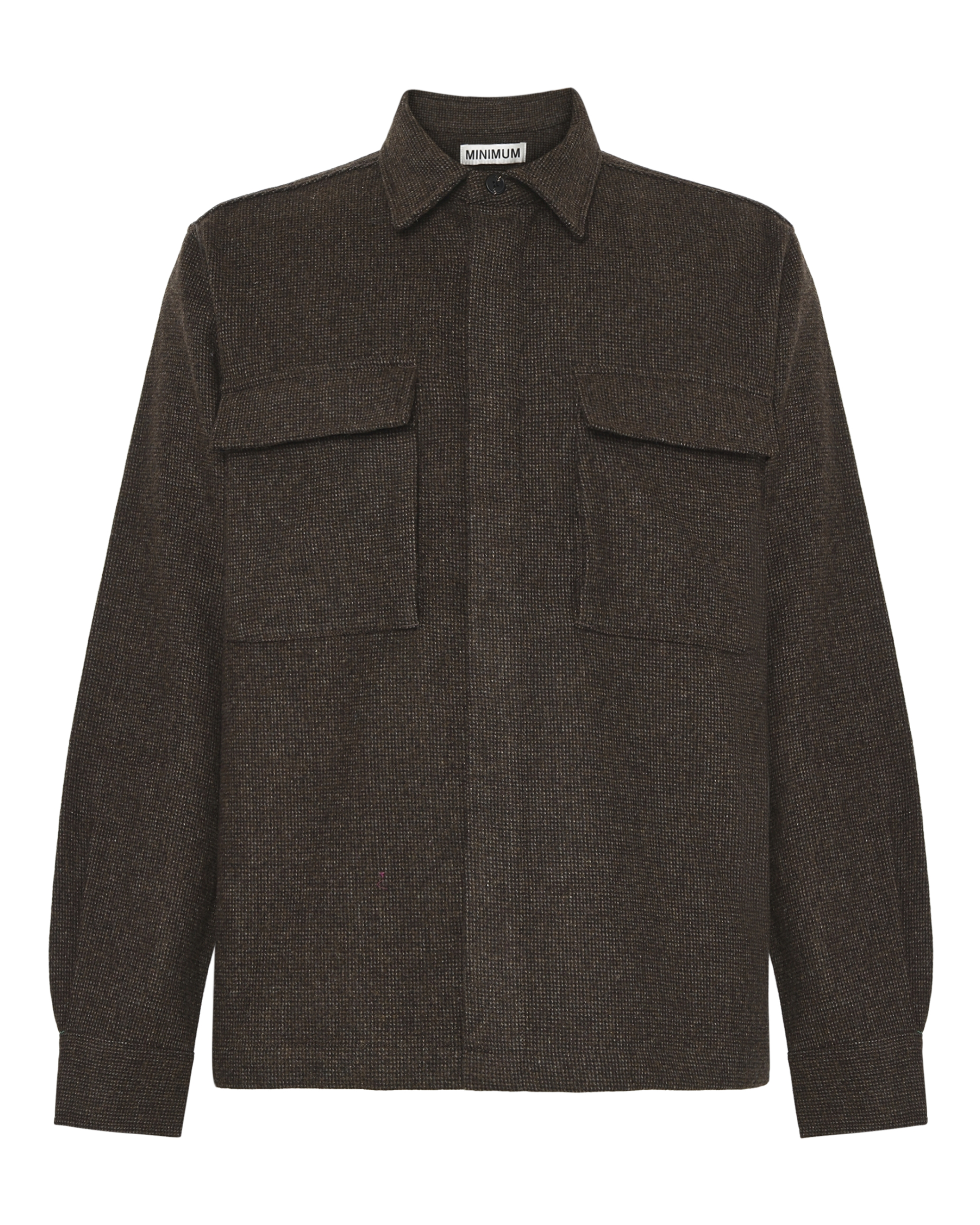 minimum male Maxson shirt 4408 Overshirt 1815 Shitake
