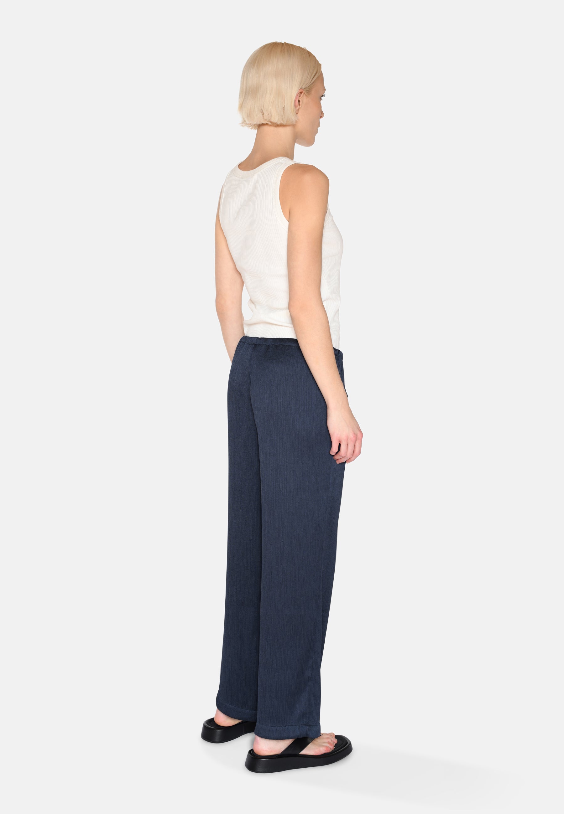 minimum female Maya afslappede bukser 4139 Casual Pants 3922 Sky Captain