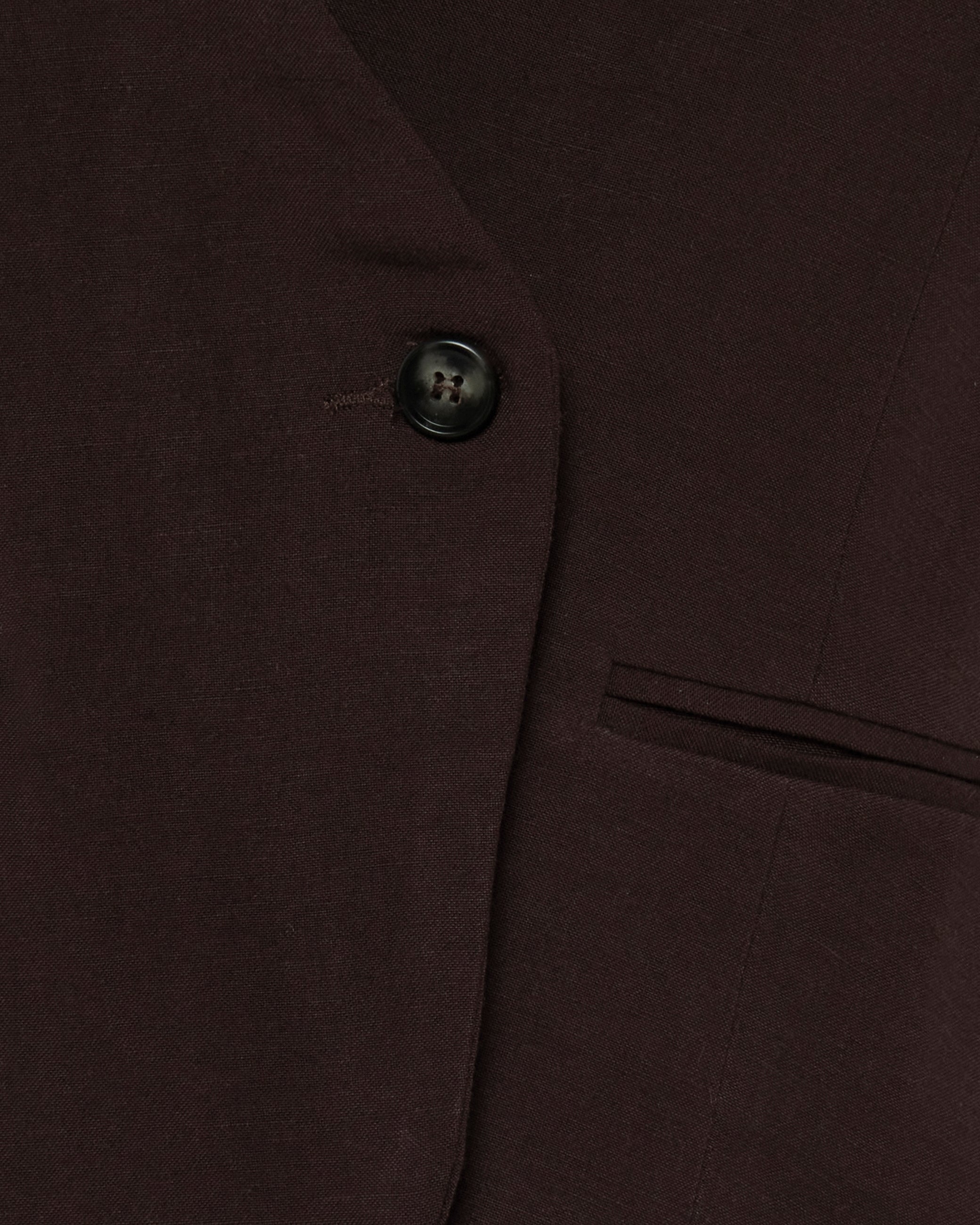 minimum female Melina figursyet vest 3069 Waistcoat 1910 French Roast