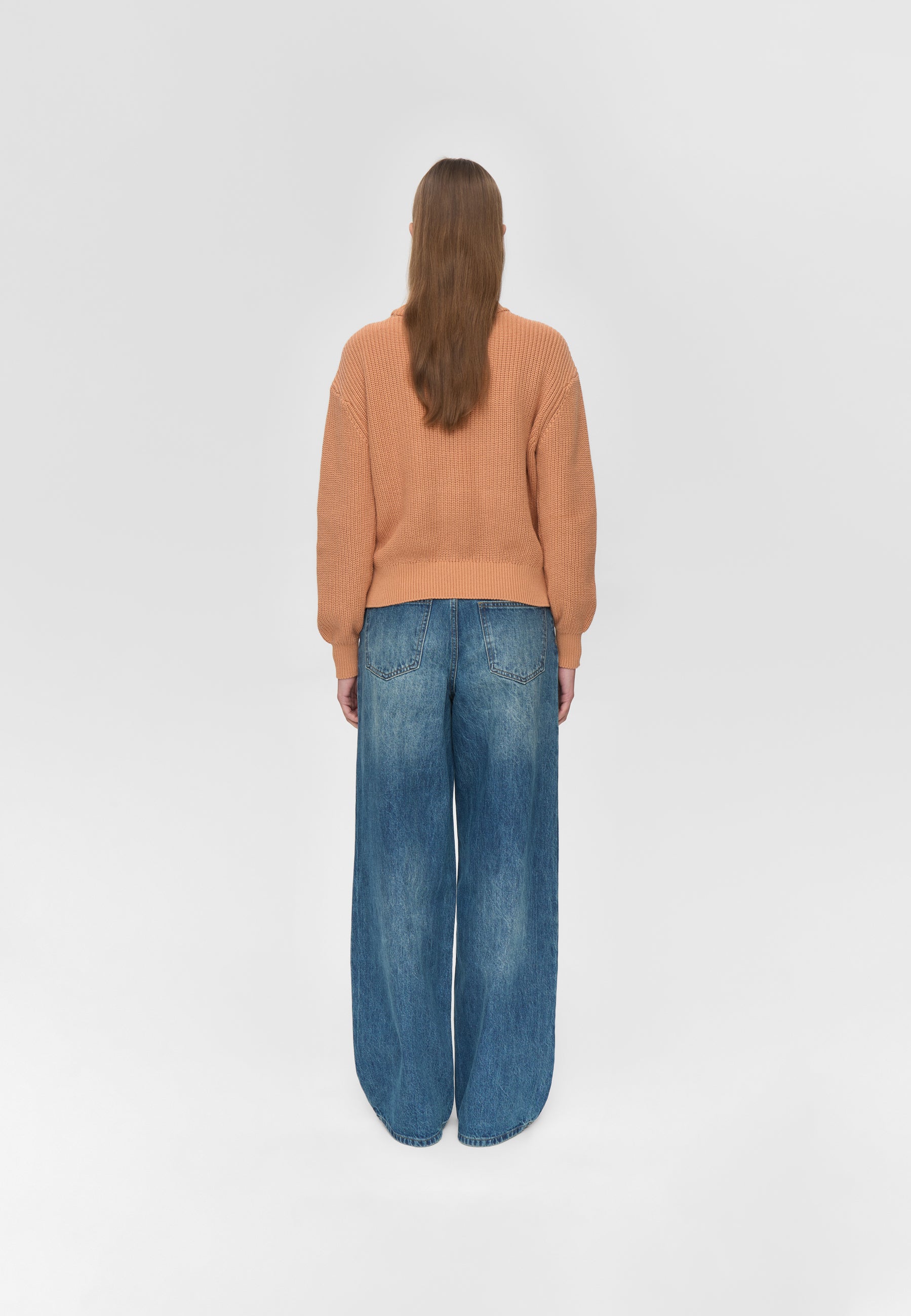 minimum female Mikala striktrøje G006 Jumper 1235 Sandstorm