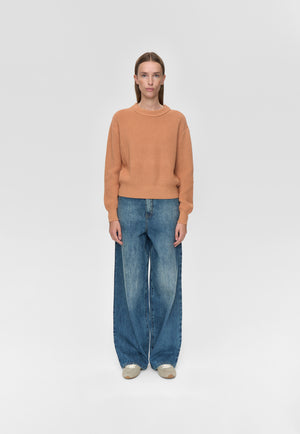 minimum female Mikala striktrøje G006 Jumper 1235 Sandstorm