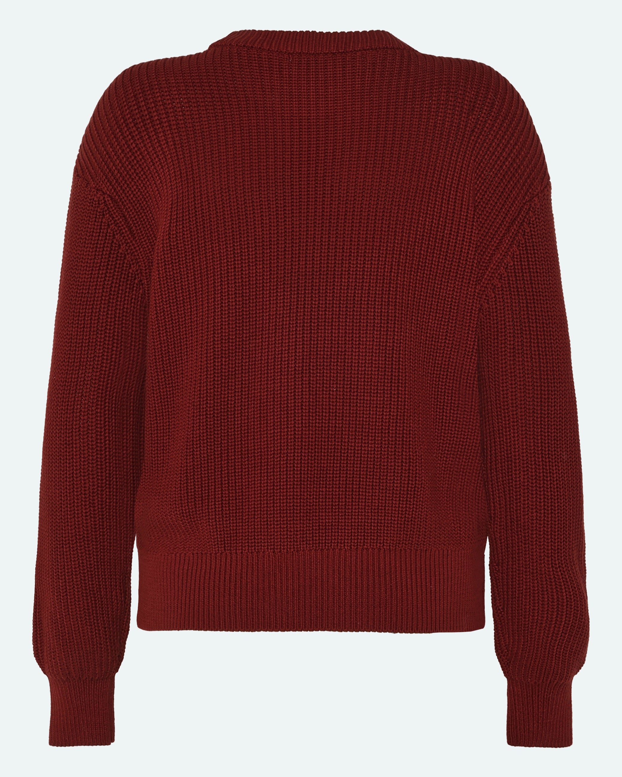 minimum female Mikala striktrøje G006 Jumper 1534 Merlot