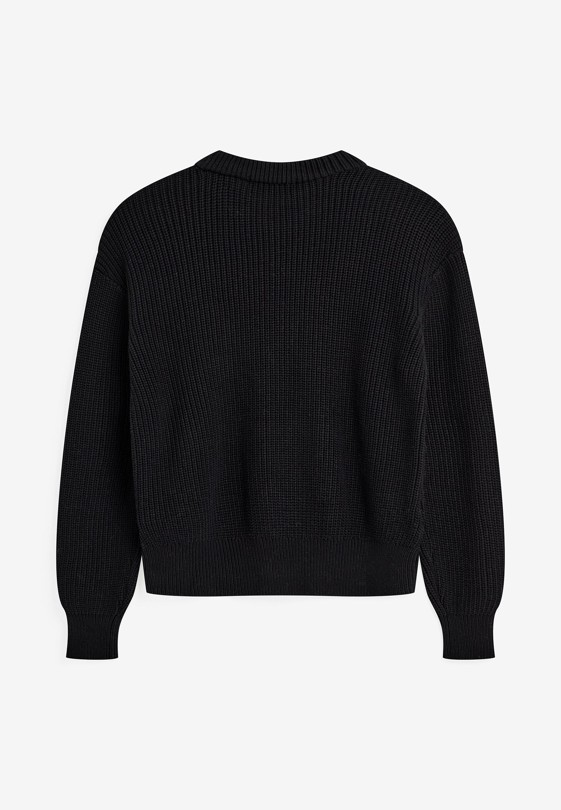 minimum female Mikala striktrøje G006 Jumper 999 Black