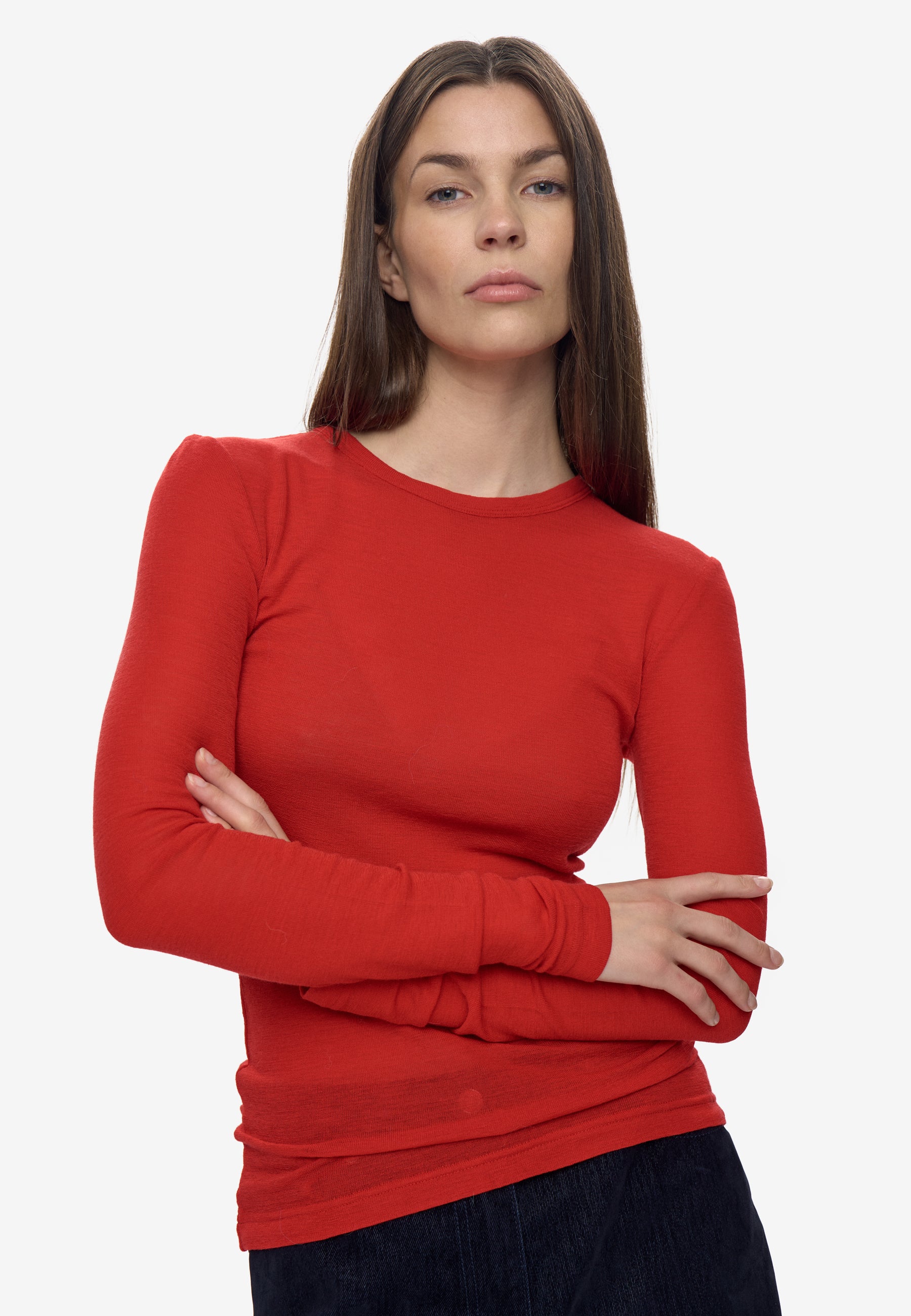 minimum female Natashas langærmet t-shirt 3736 Jumper 1659 Goji berry