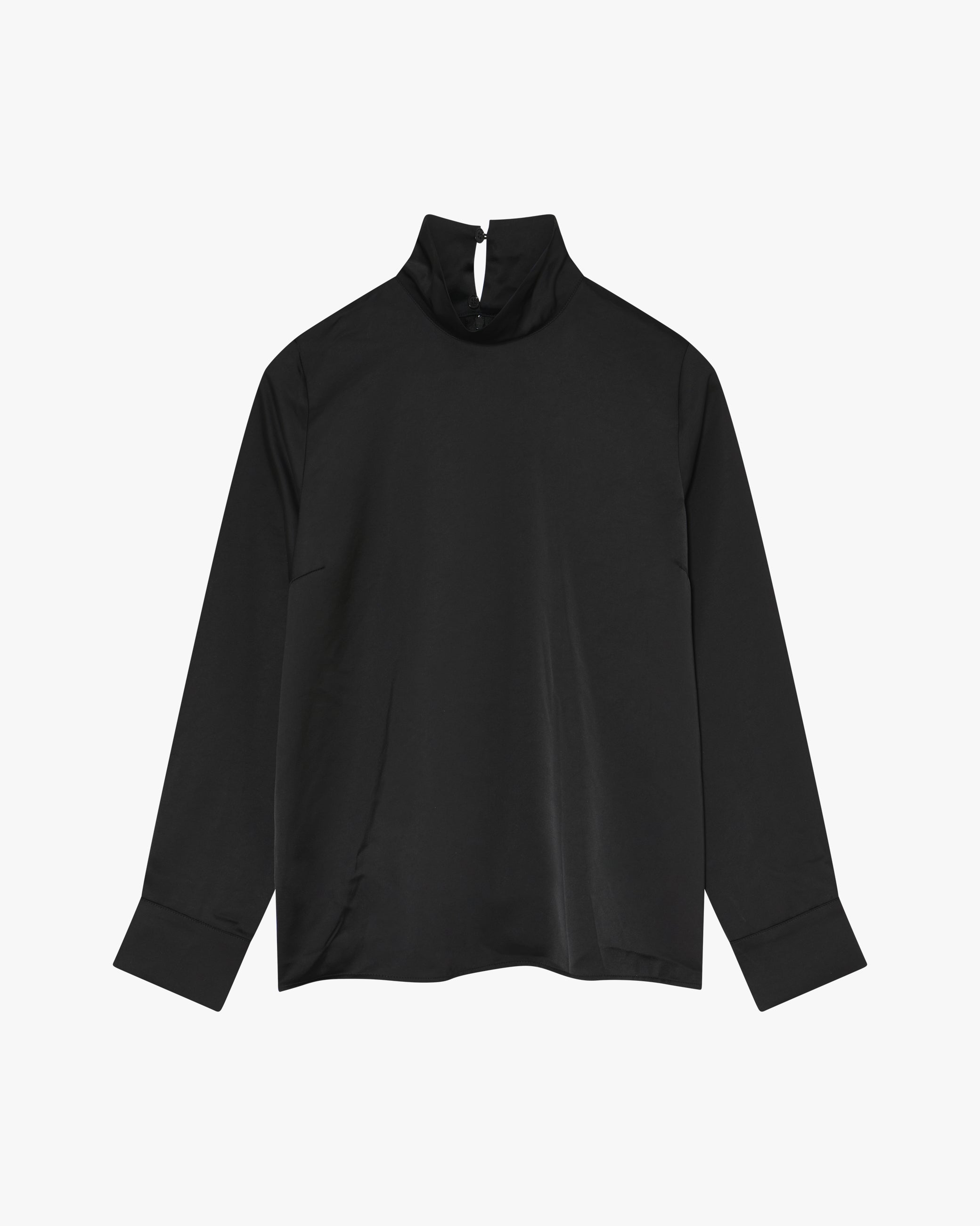 minimum female Paulina blouse 4482 Long Sleeved Blouse 999 Black