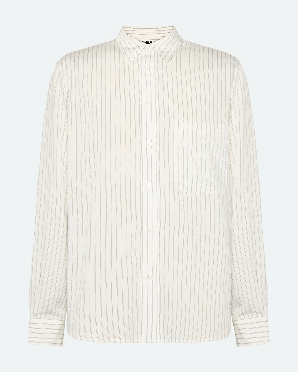 minimum male Pedro langærmet rlx skjorte 4173 Long Sleeved Shirt 000 White