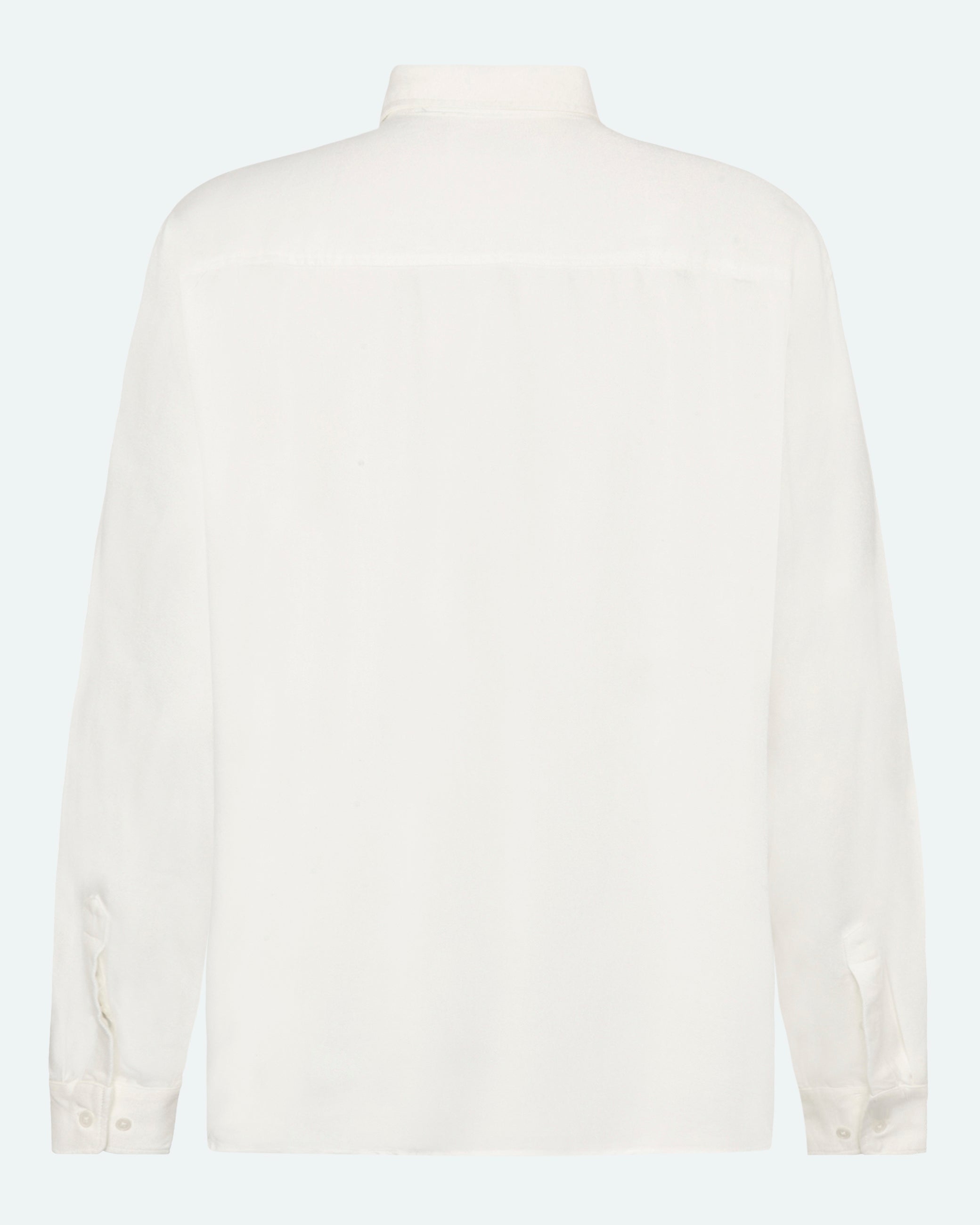 minimum male Pedro langærmet skjorte 3859 Long Sleeved Shirt 4800 Blanc de blanc