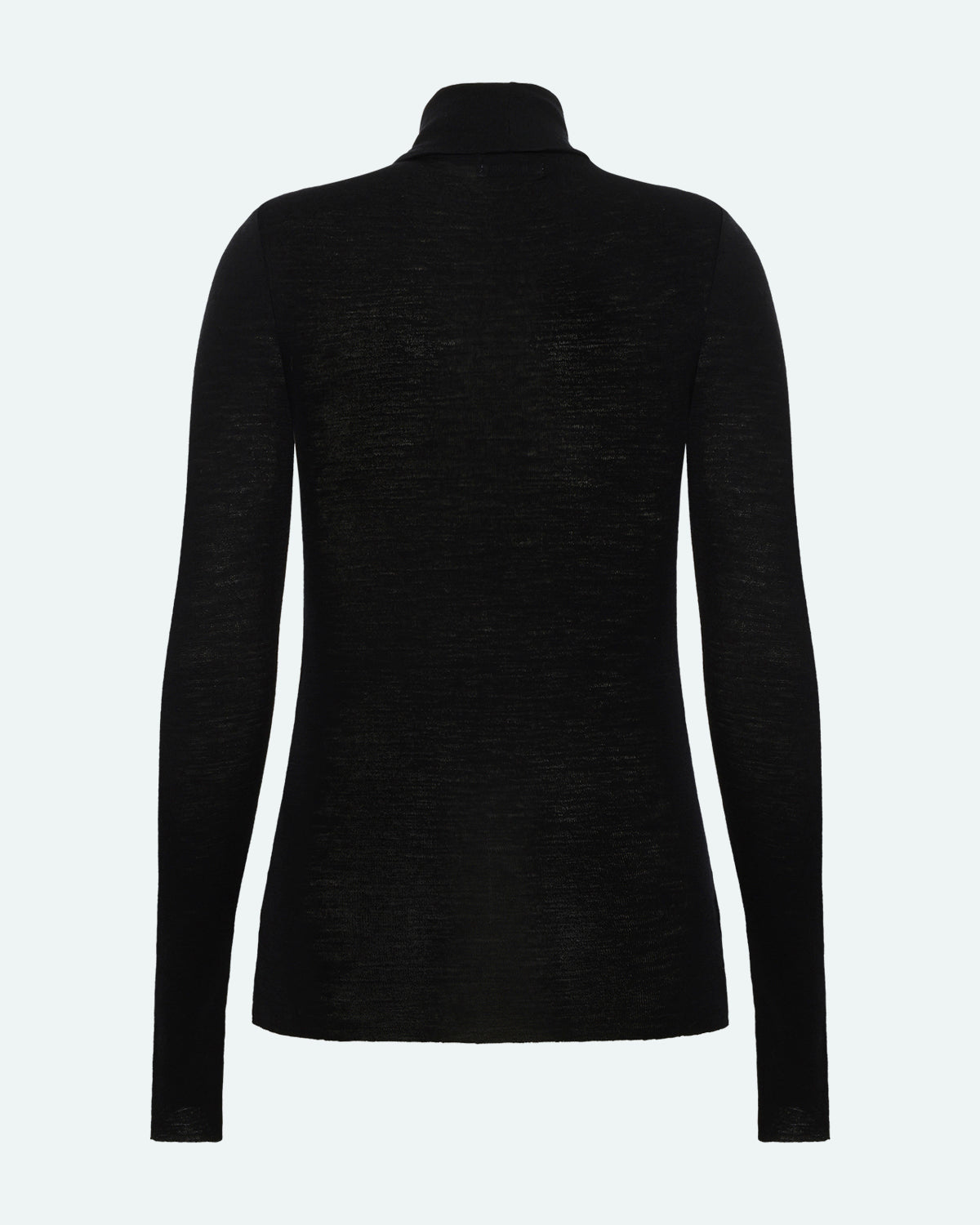 minimum female Pernilles langærmet rullekravetrøje 3736 Turtleneck 999 Black
